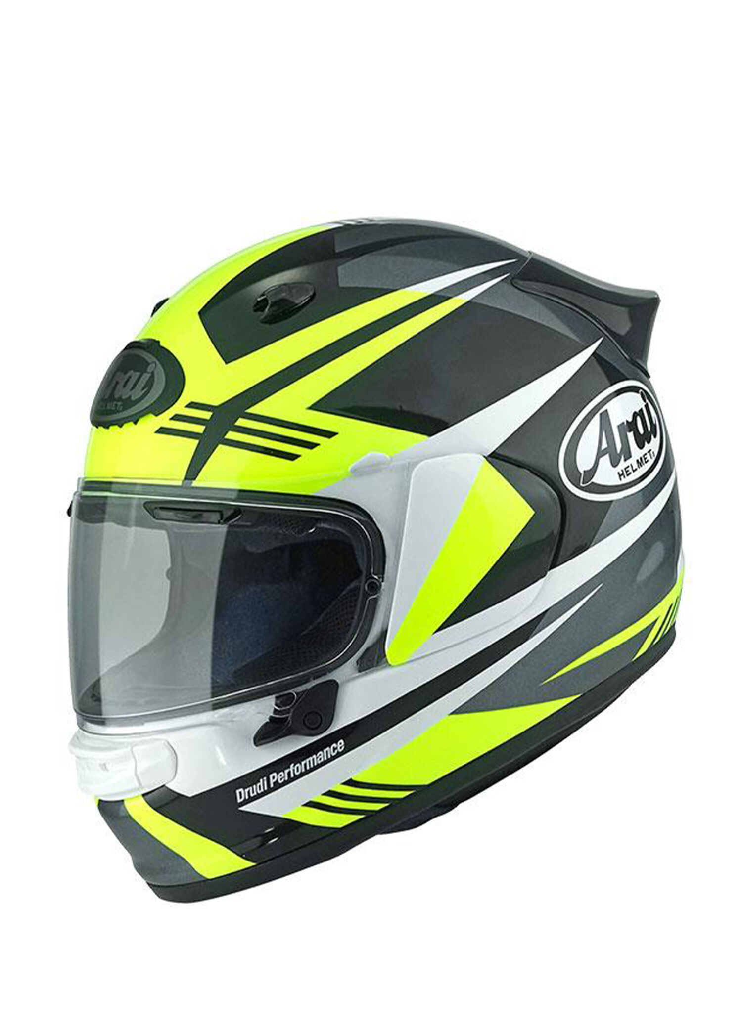 Arai Quantic Mark Yellow Kapalı Motosiklet Kaskı