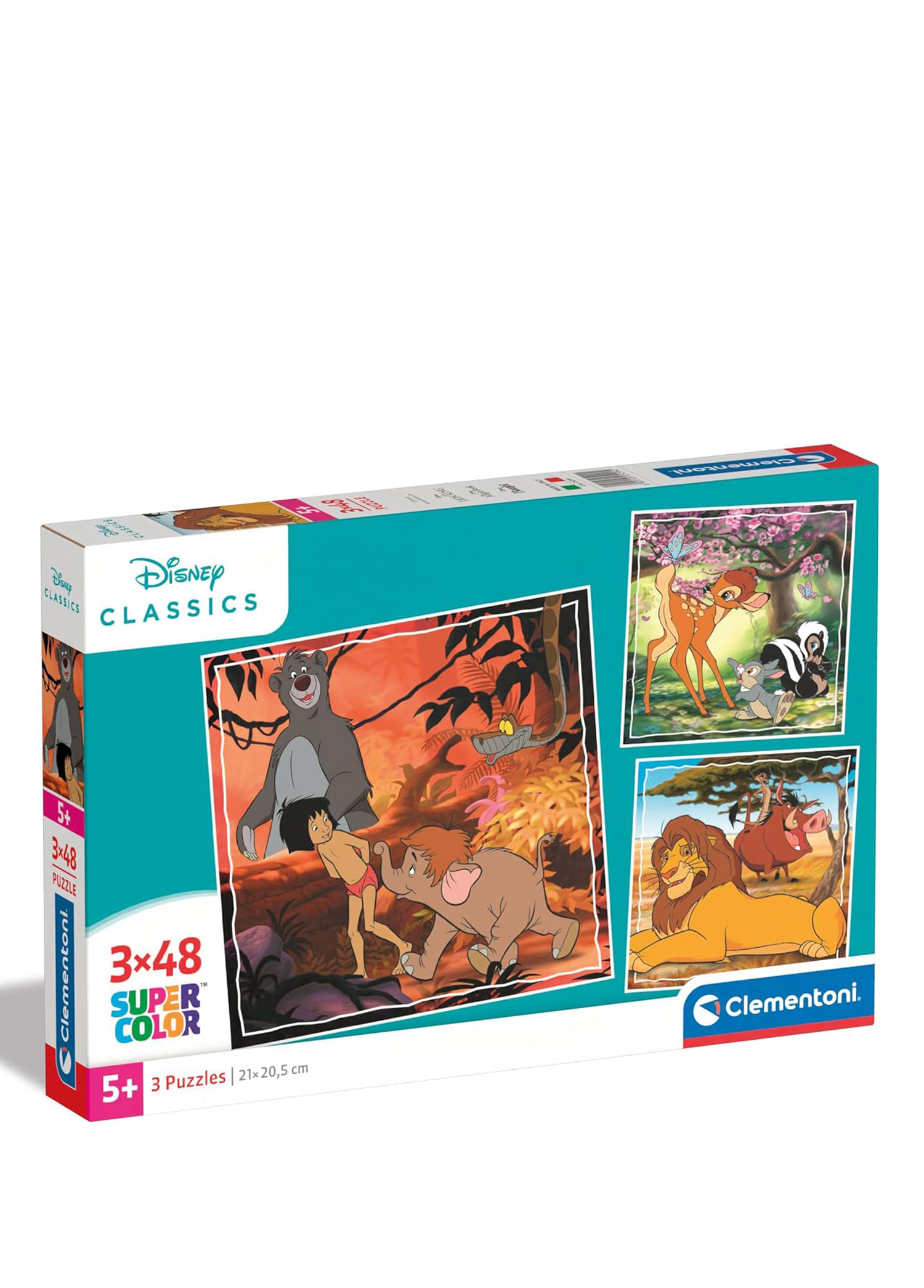 Disney Classics 3x48 Parça Puzzle