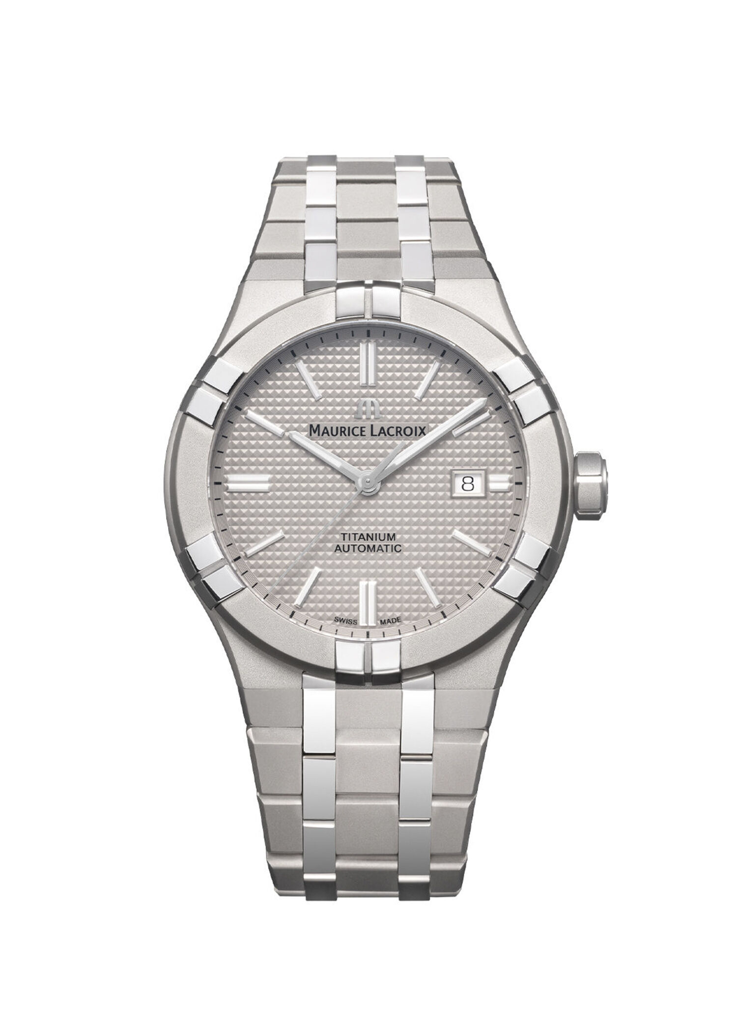 Aikon ML-AI6008TT032230-1 Metalik Gri Titanyum Erkek Kol Saati