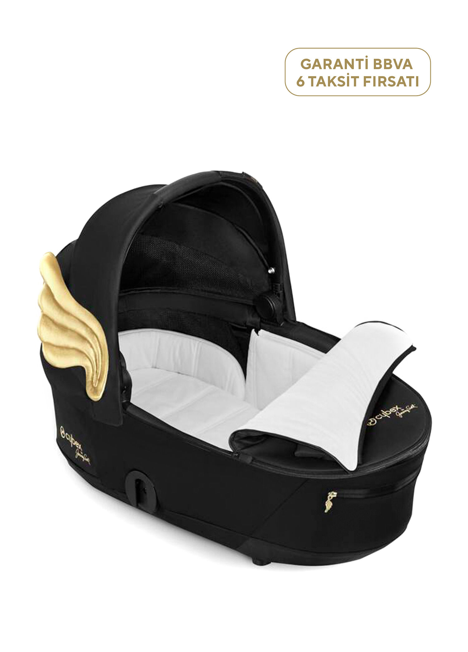 Mios Özel Seri Jeremy Scott Wings Siyah 0-9 kg Bebek Ana Kucağı