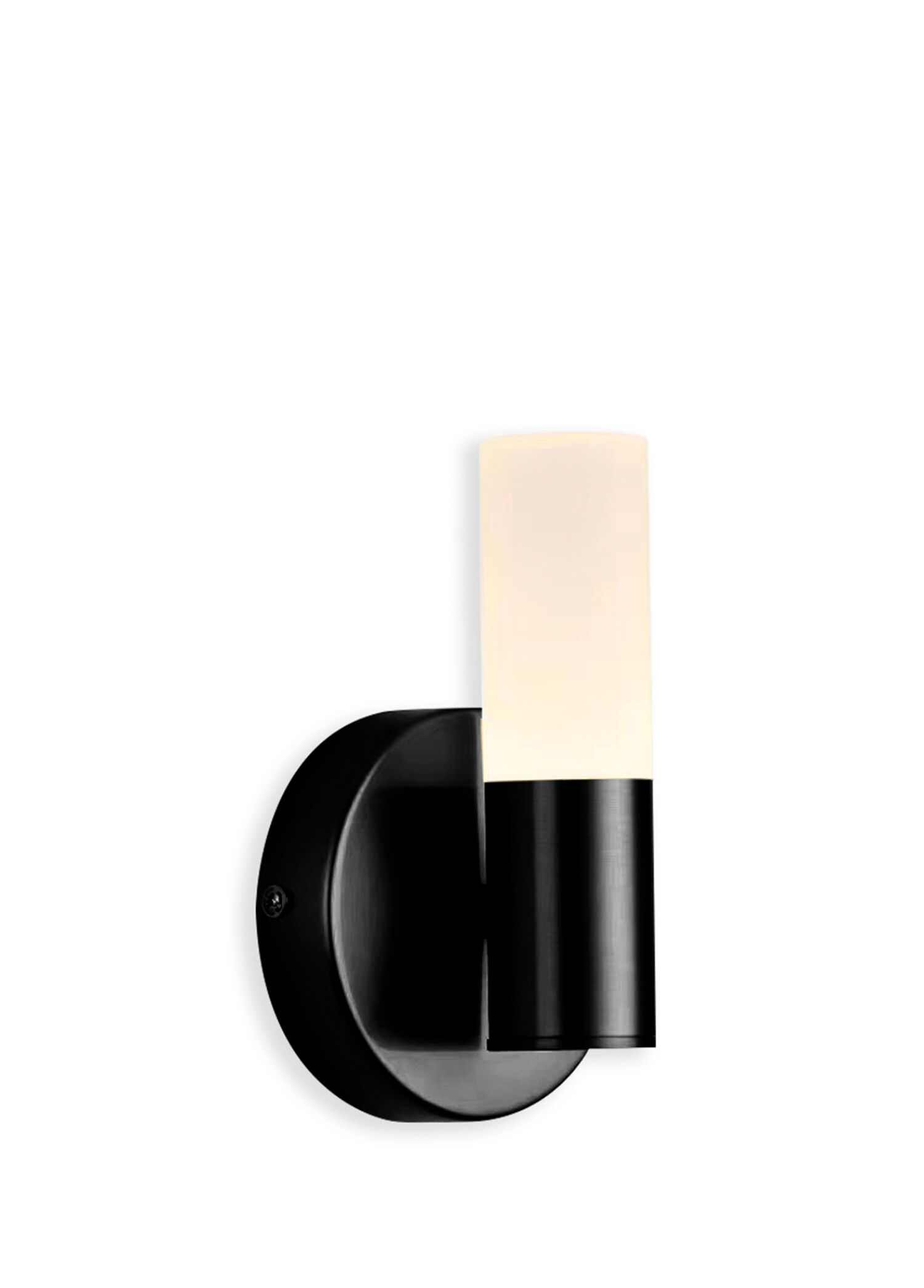 Vesta Siyah Opal Akrilik Metal Led Aplik