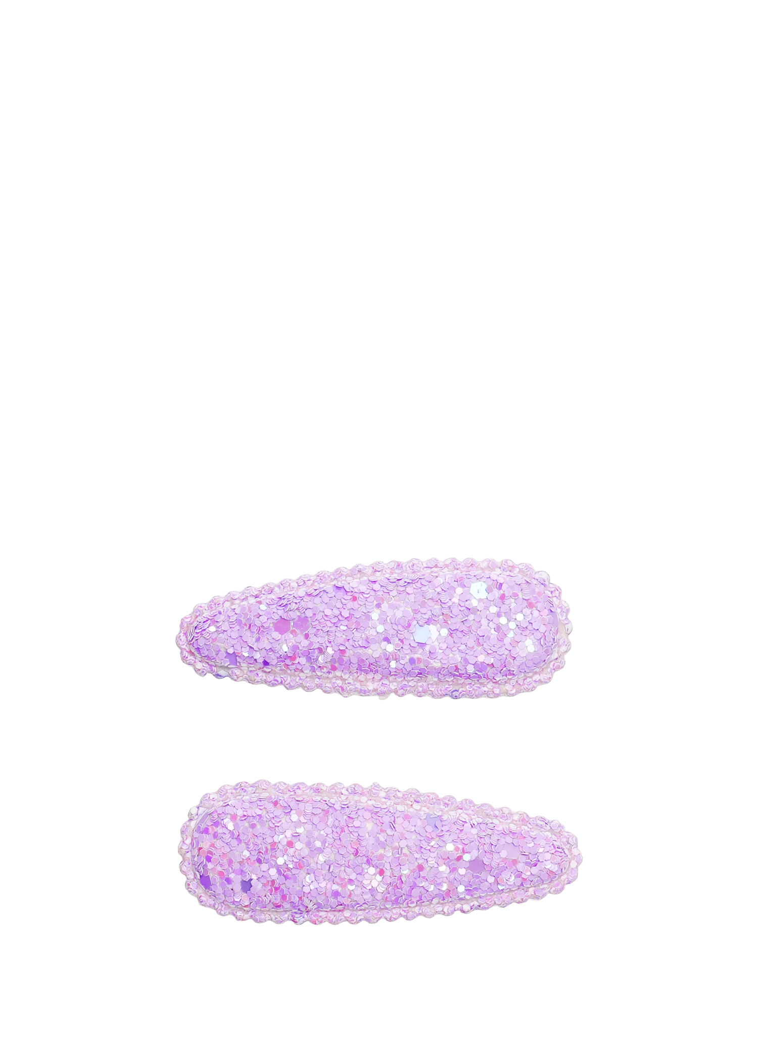 Glitter Lila 2'li Kız Çocuk Mini Klips Toka
