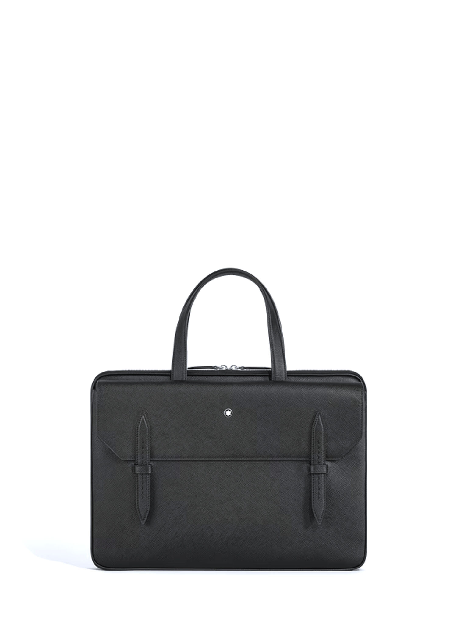 Montblanc Siyah Erkek Sartorial Siyah Deri Evrak Çantası 1829402