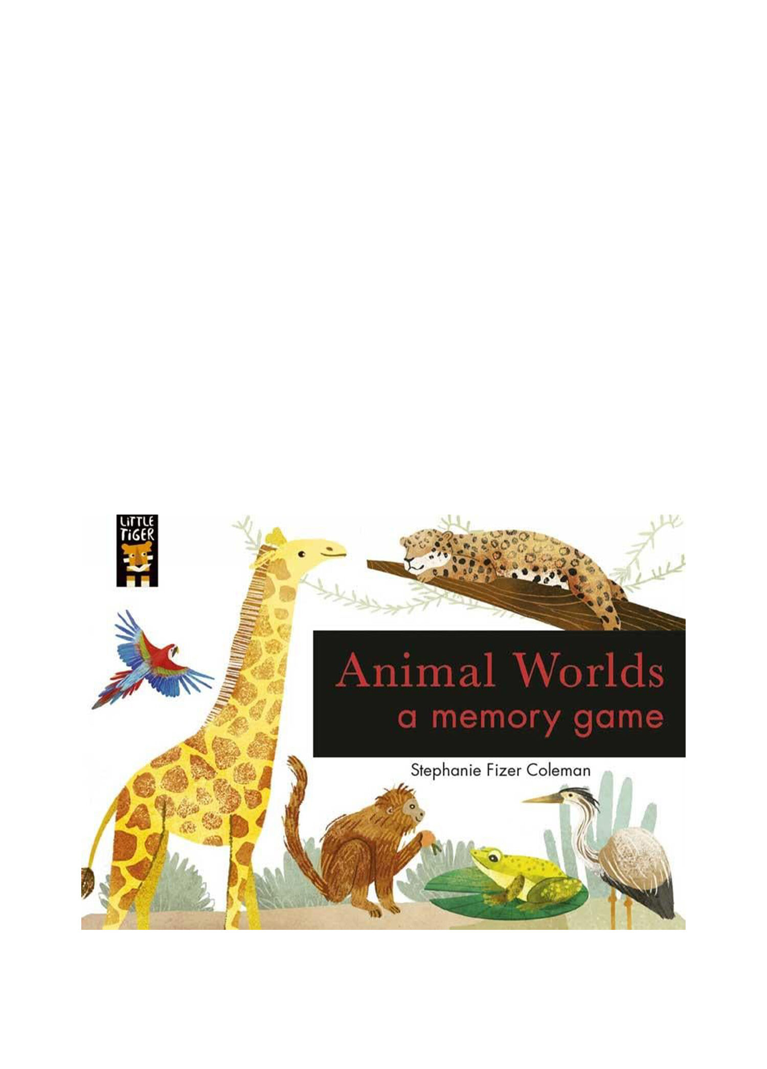 A Memory Game: Animal Worlds Çocuk Yabancı Dil Kitabı