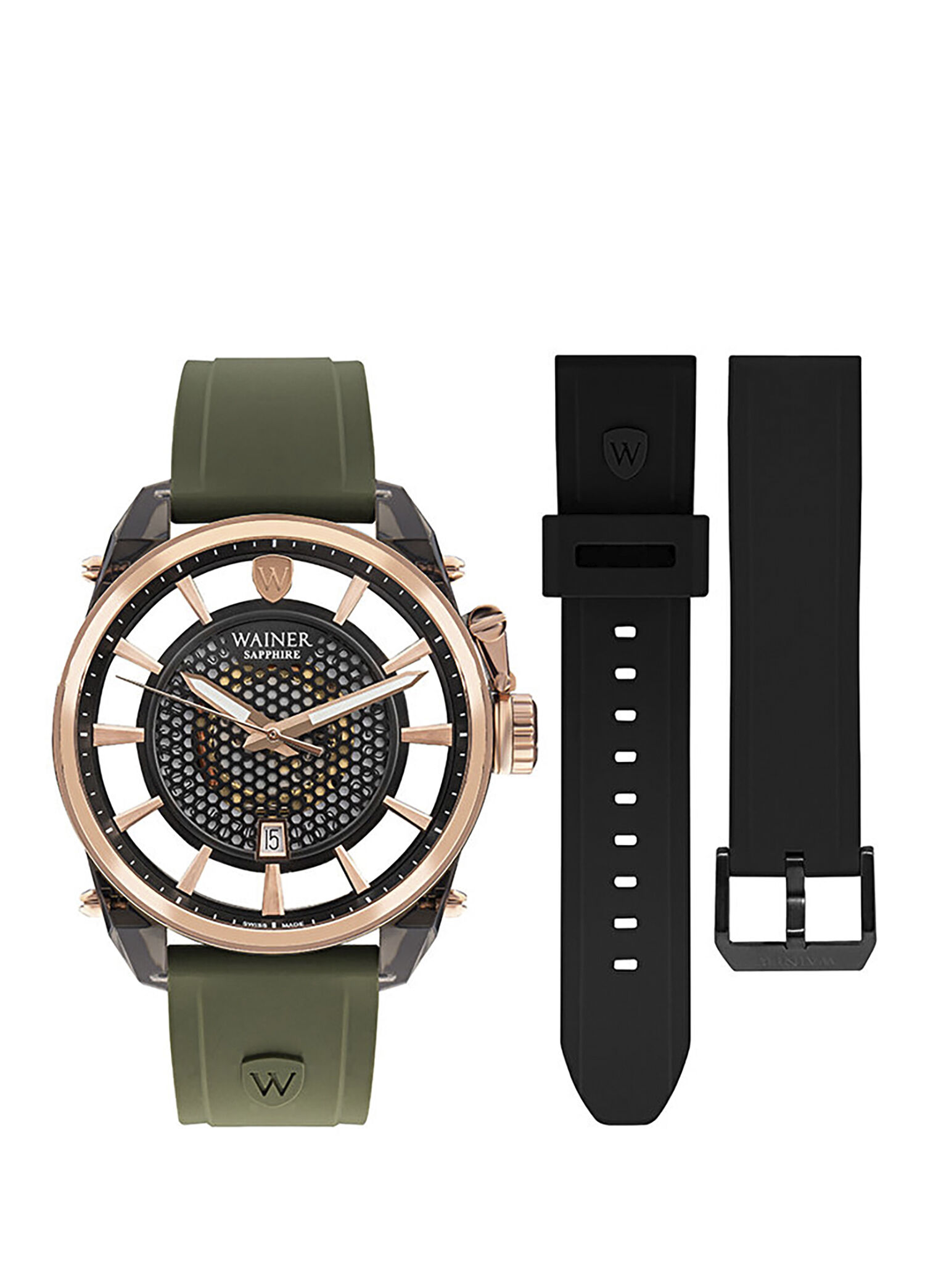 WA.11200-B Silikon Erkek Kol Saati