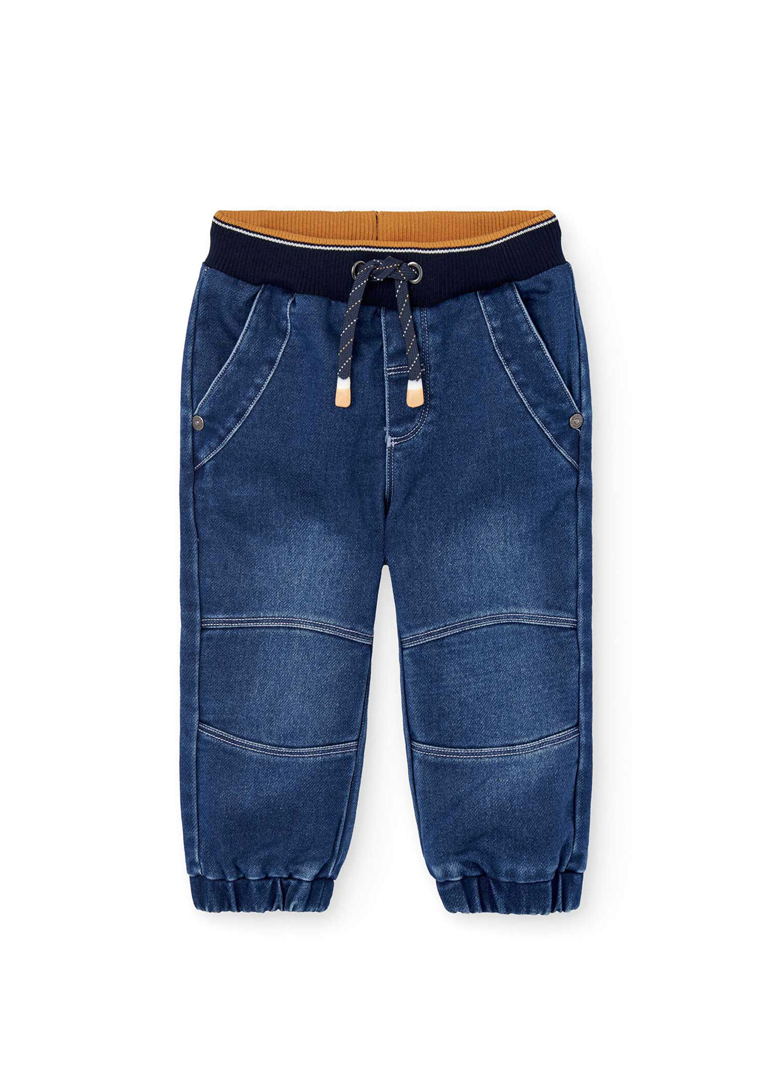 Lacivert Erkek Çocuk Denim Pantolon