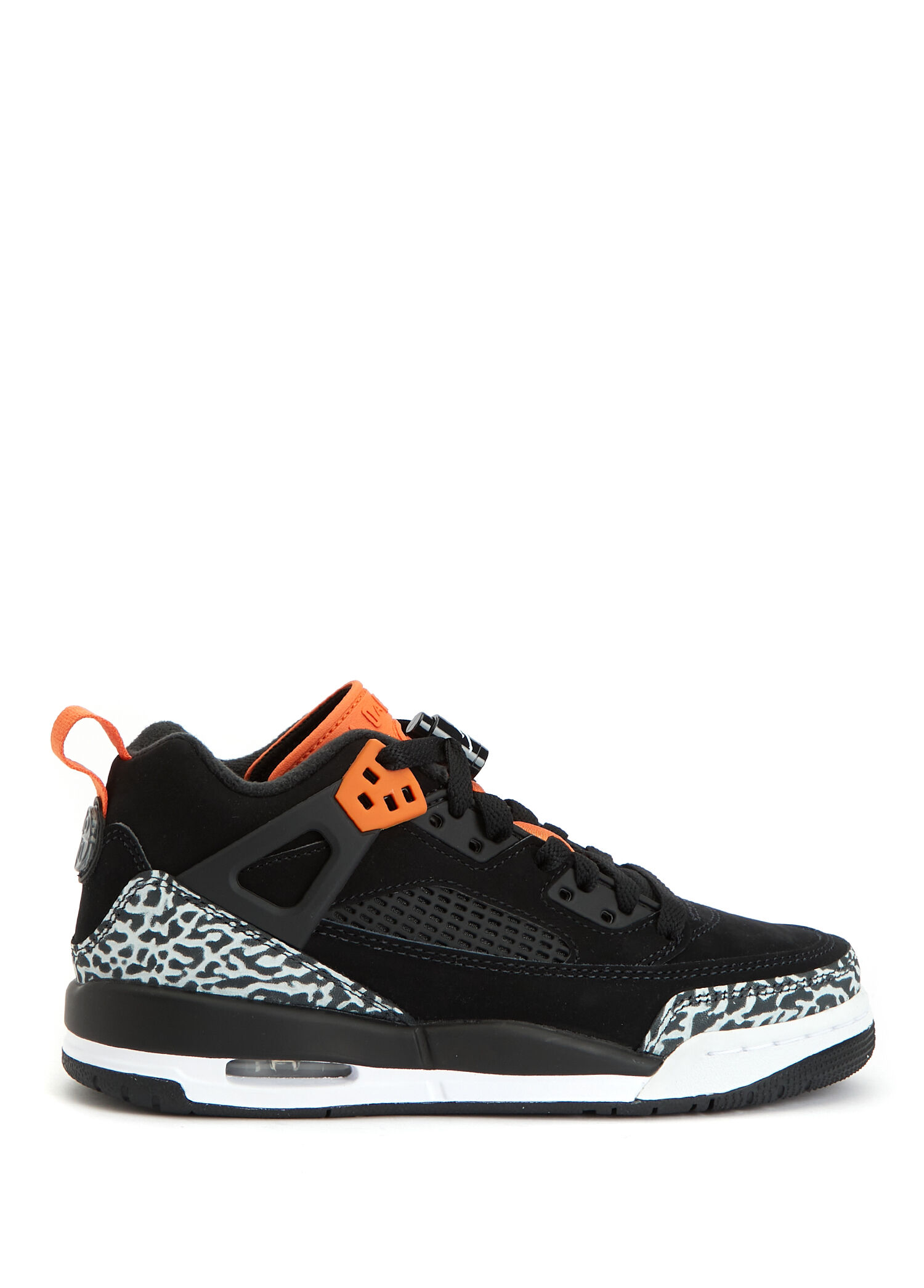 Jordan Spizike Low Siyah Gri Çocuk Deri Sneaker