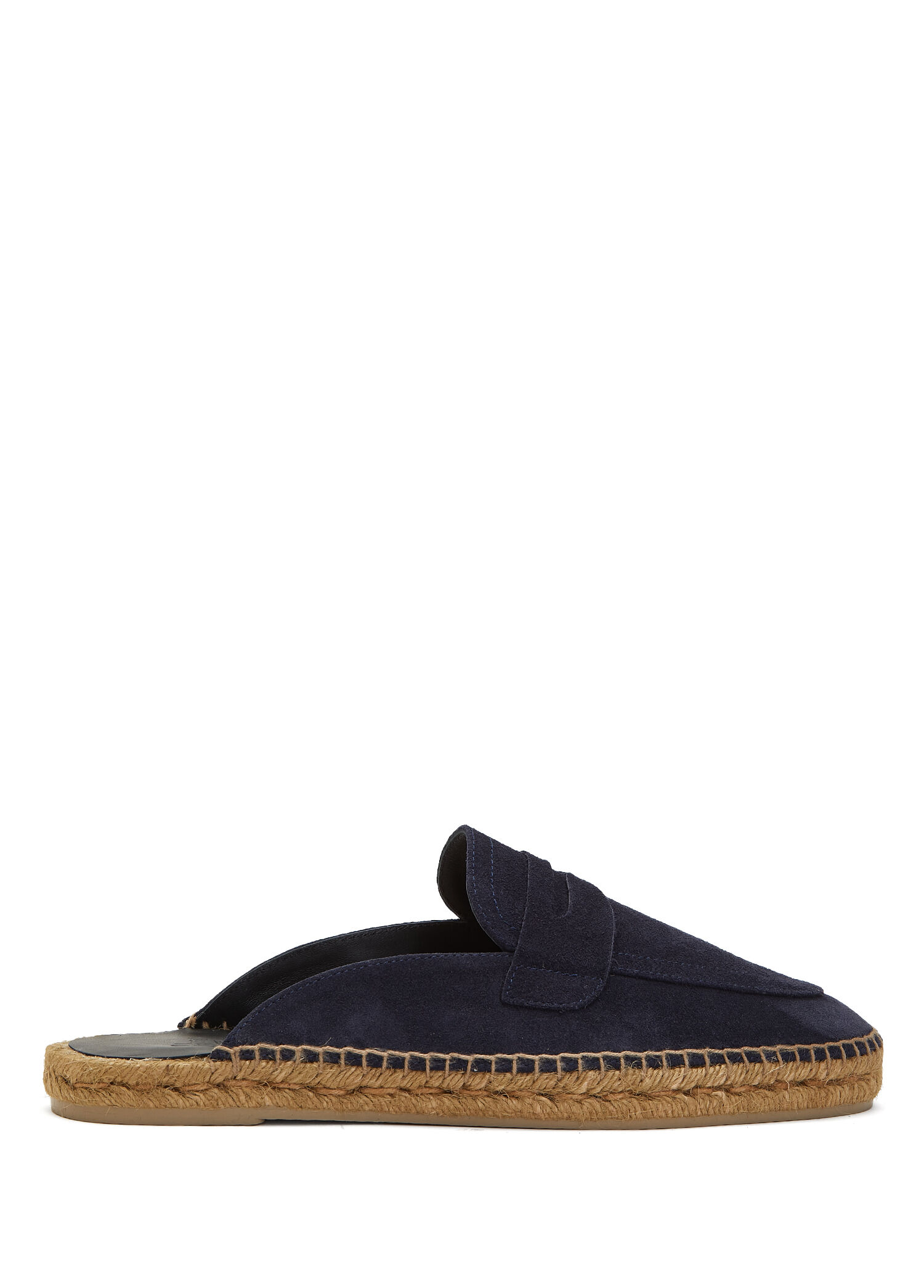 Lacivert Erkek Süet Espadril