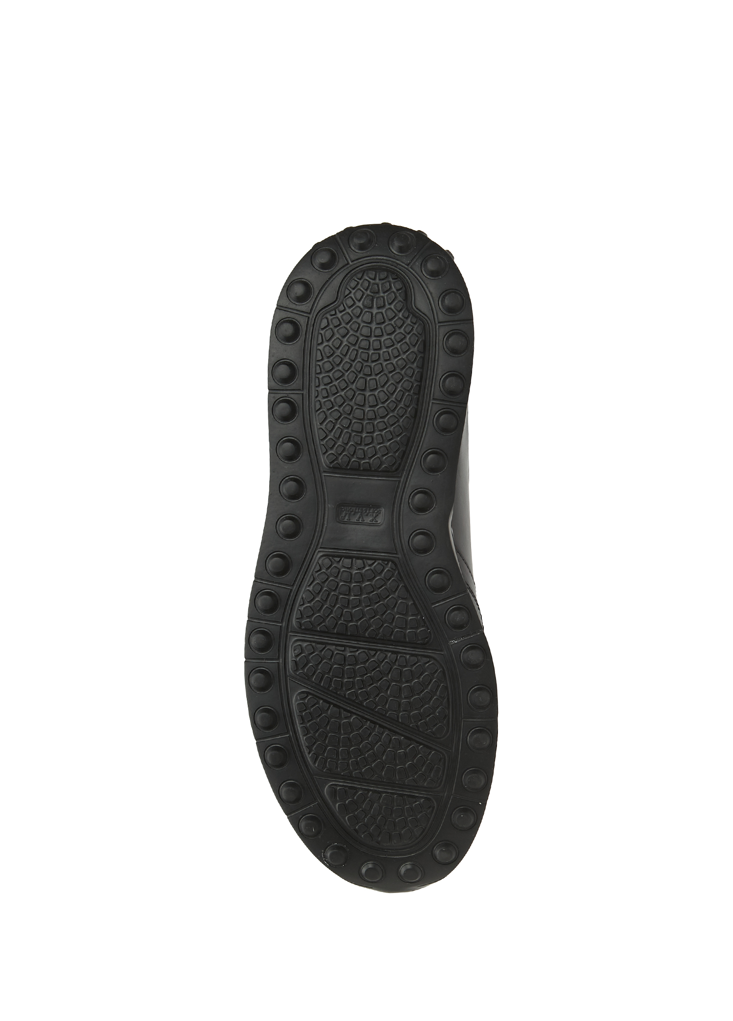 Siyah Erkek Deri Sneaker_4