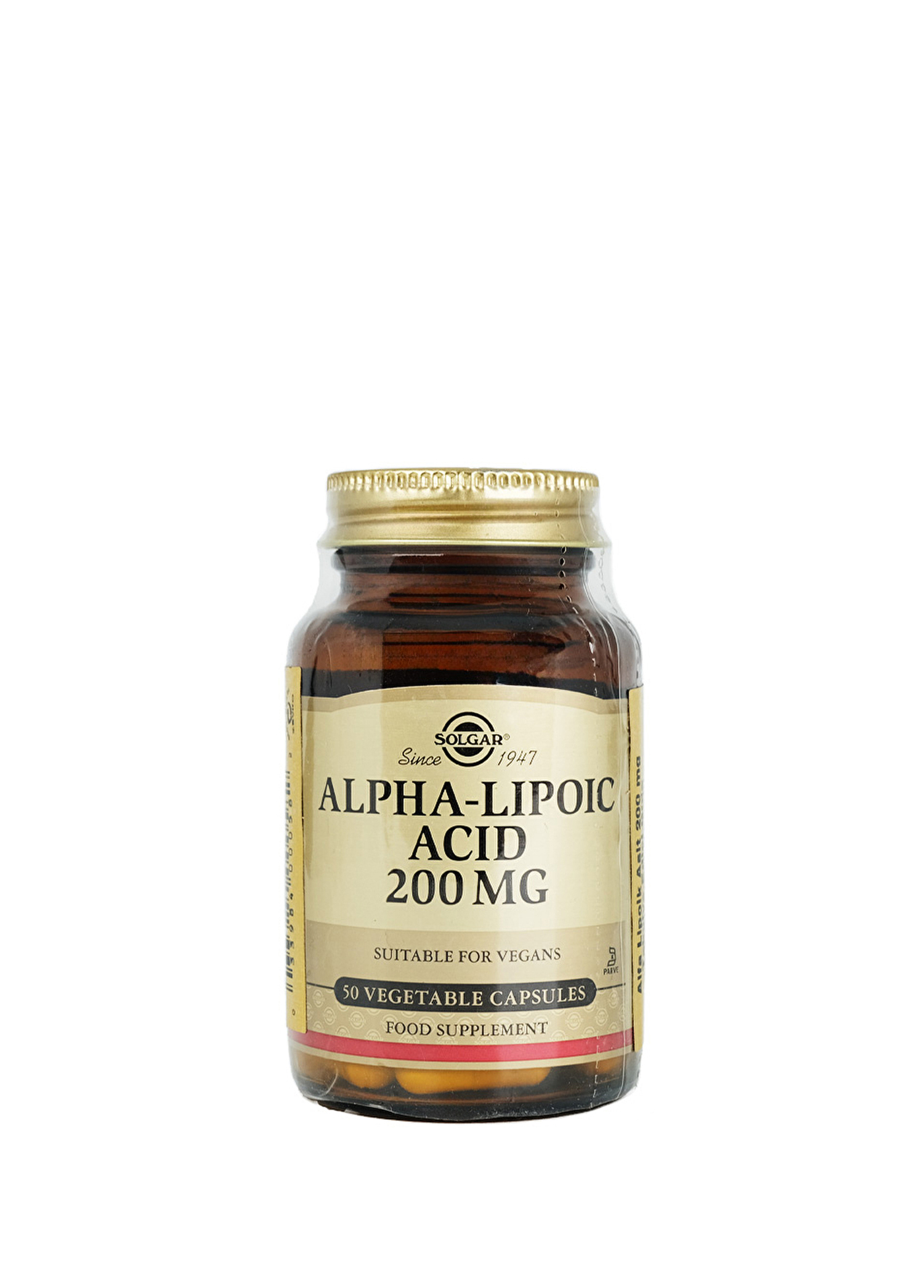 Alpha Lipoic Acid Aromasız 200 Mg 50 Kapsül