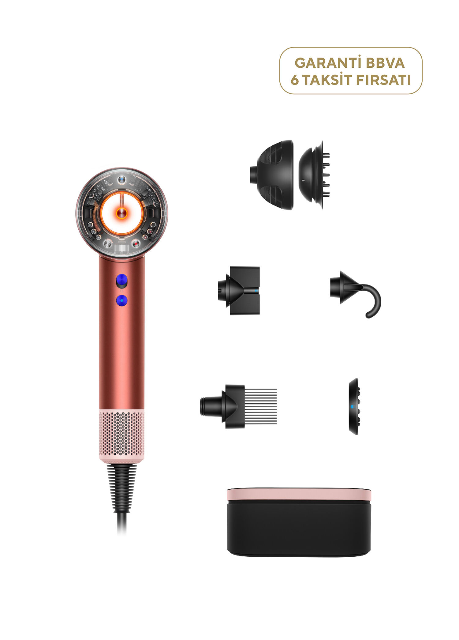 Supersonic Nural™ Strawberry Bronze Saç Kurutma Makinesi