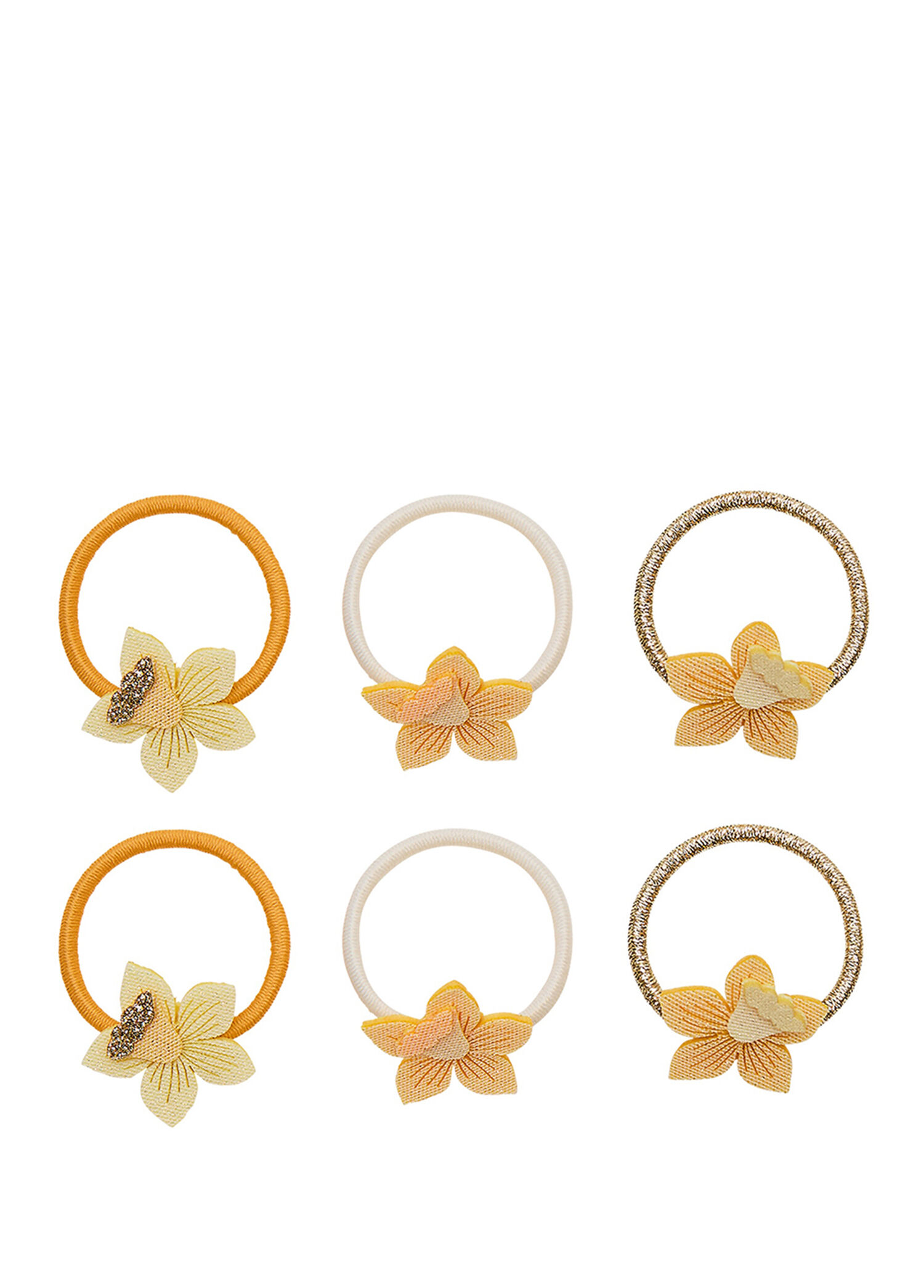 Daffodil Mini Kız Çocuk 6'lı Lastik Toka