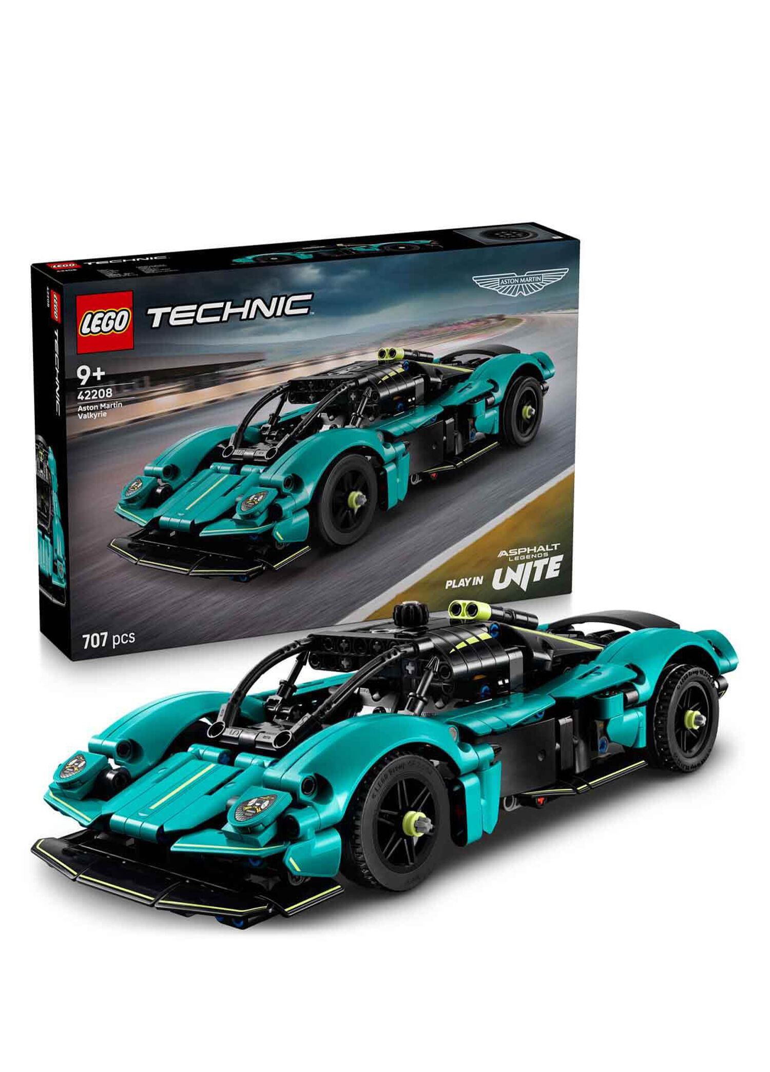 Technic Aston Martin Valkyrie 707 Parça 9+ Yaş Yapı Oyuncağı 42208