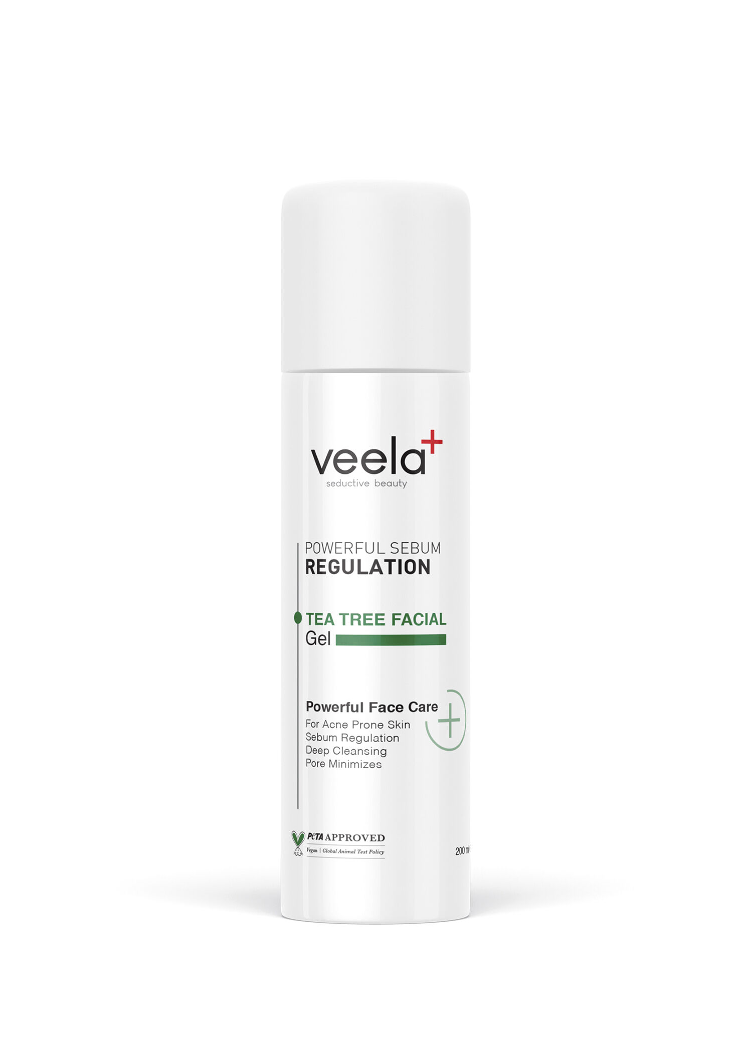 Jeli Tea Tree Facial Gel Düzenleyici Yüz Temizleme Jeli 200 ml