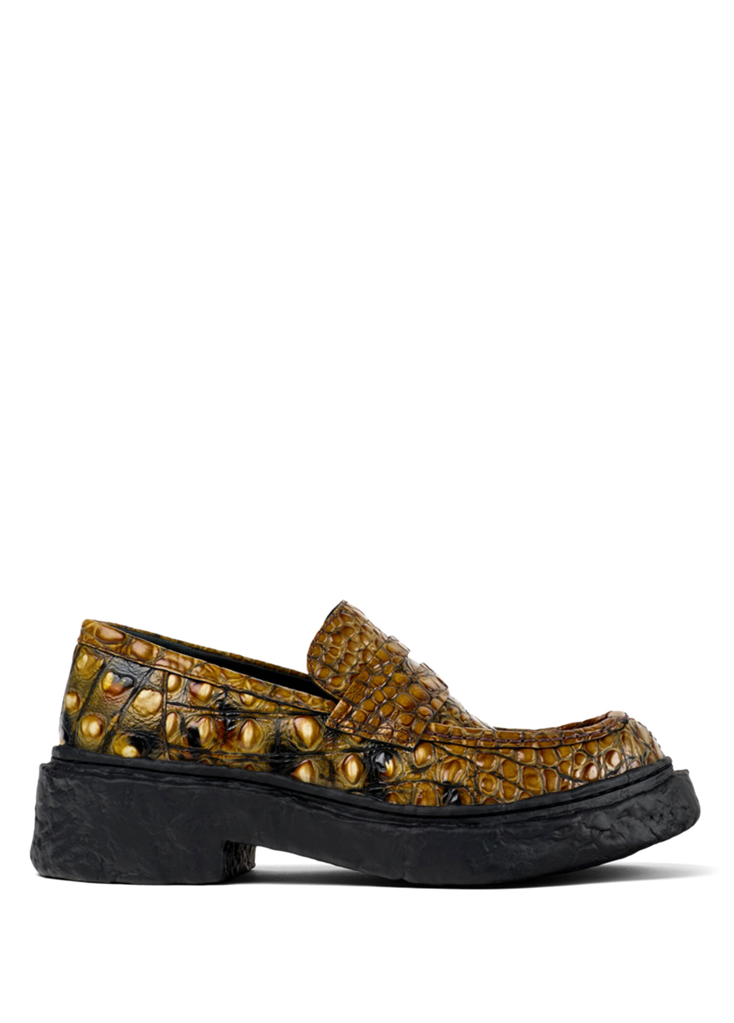Vamonos Kahverengi Deri Unisex Loafer A500023-002