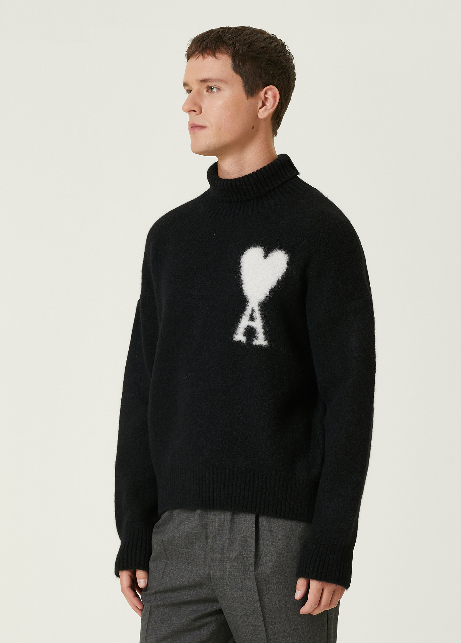 ENNOY ELECTRIC LOGO TURTLENECK SWEAT 黒 ENNOY x スタイリスト私物『ELECTRIC LOGO TURTLENECK