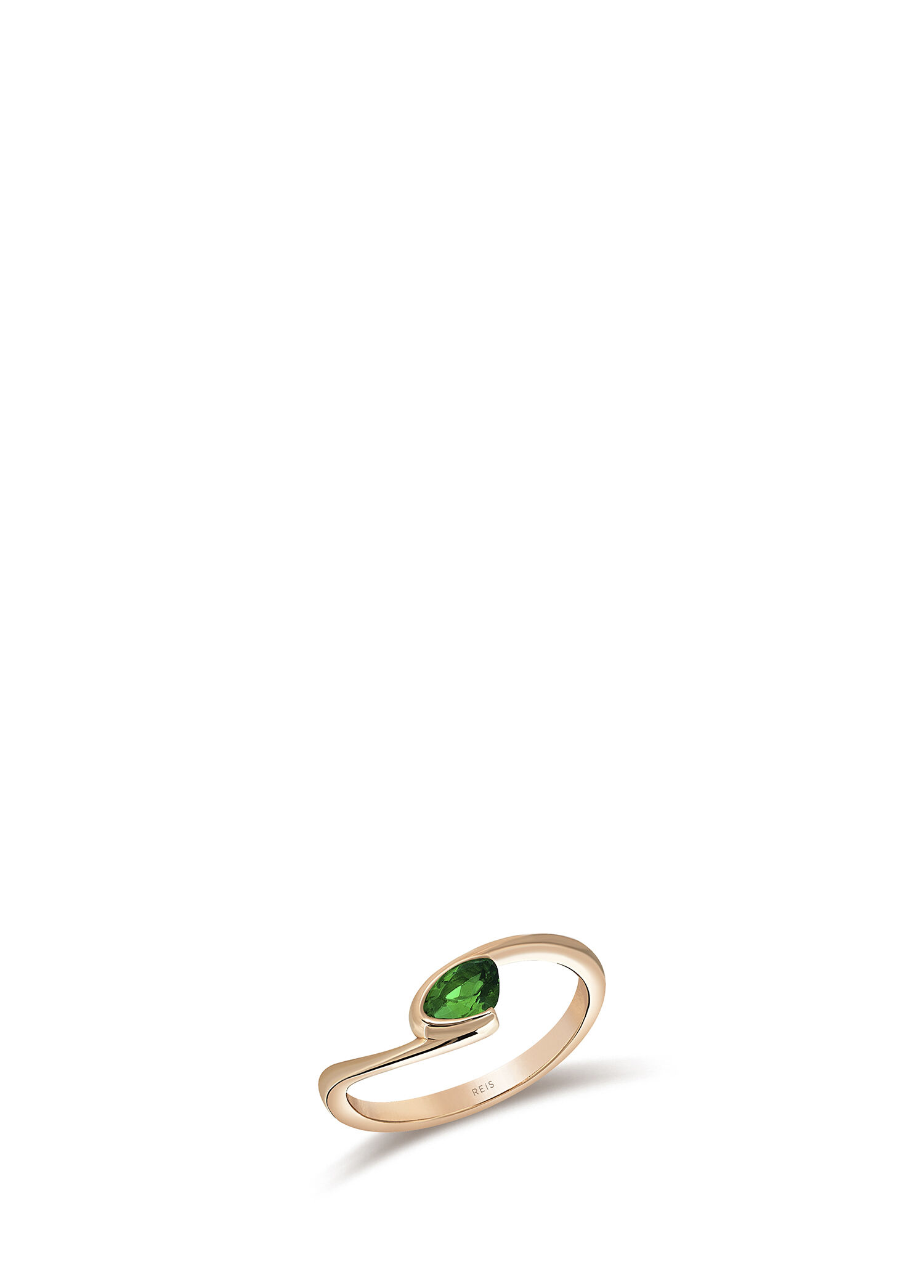 Self Bond Green 14 Ayar Rose Gold Kadın Yüzük