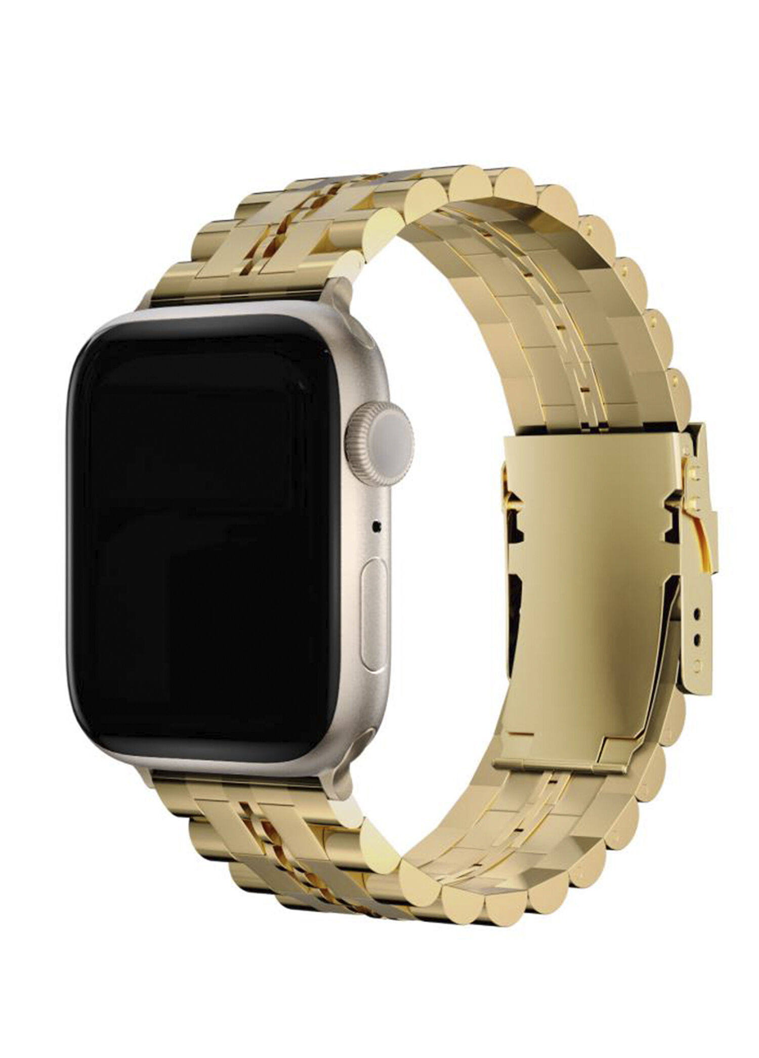 Apple Watch Uyumlu Steelmaster Loop Royal Yellow Çelik Akıllı Saat Kordon