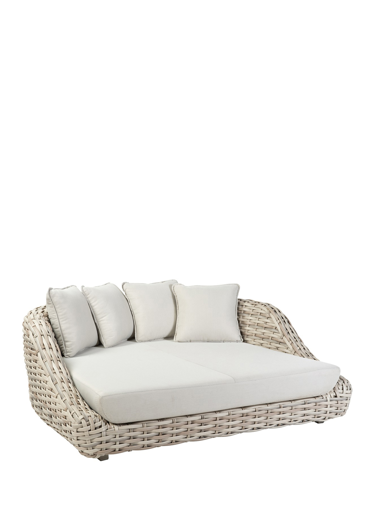 Wakkanda Hasır Bej Daybed