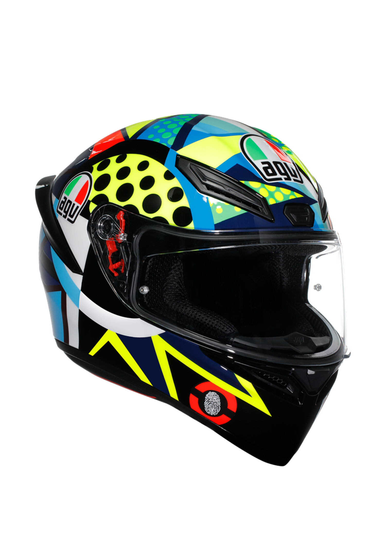 K1 S Rossi Winter Test 2020 Configuration Kapalı Motosiklet Kaskı
