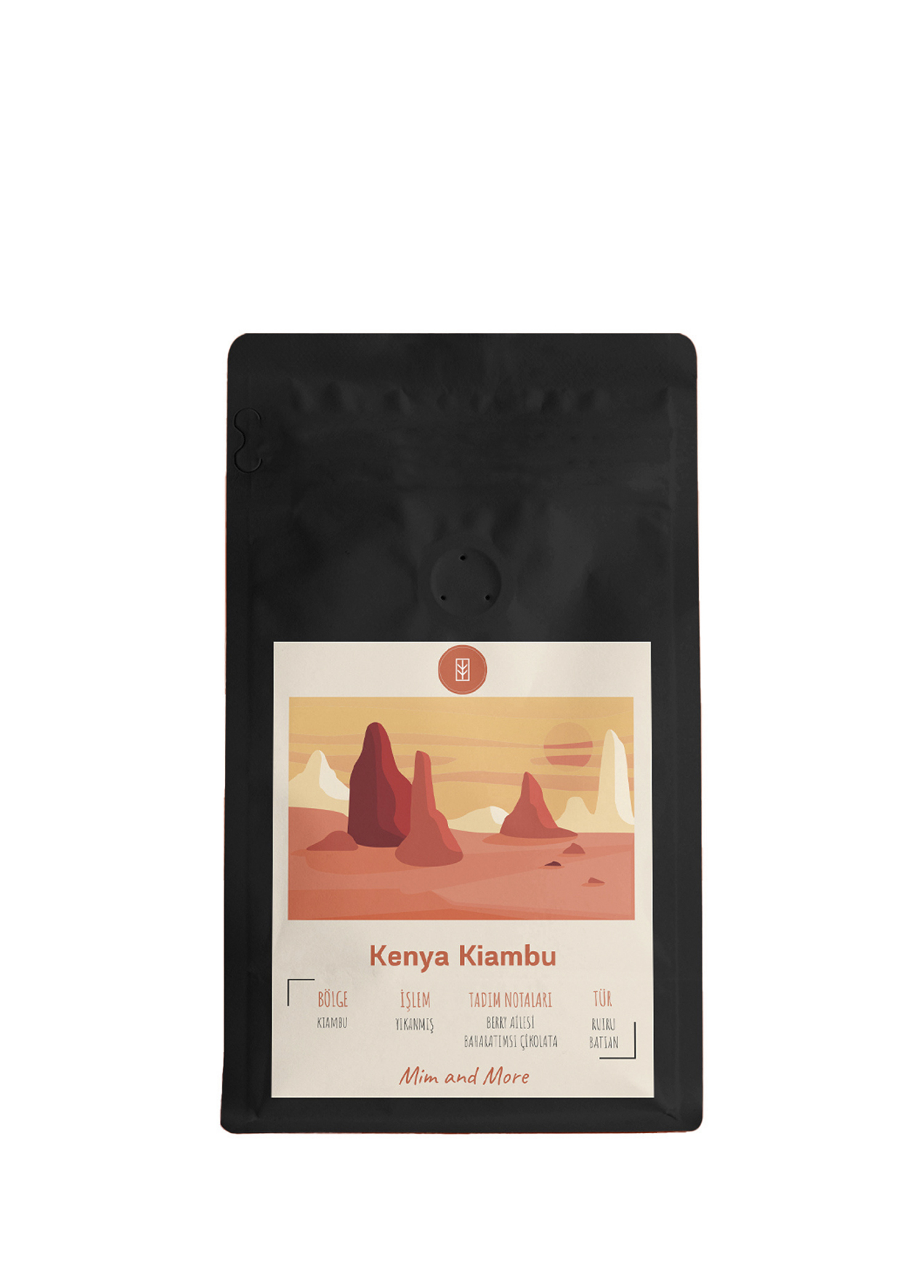 Kenya Kiambu Çekirdek Kahve 250 gr