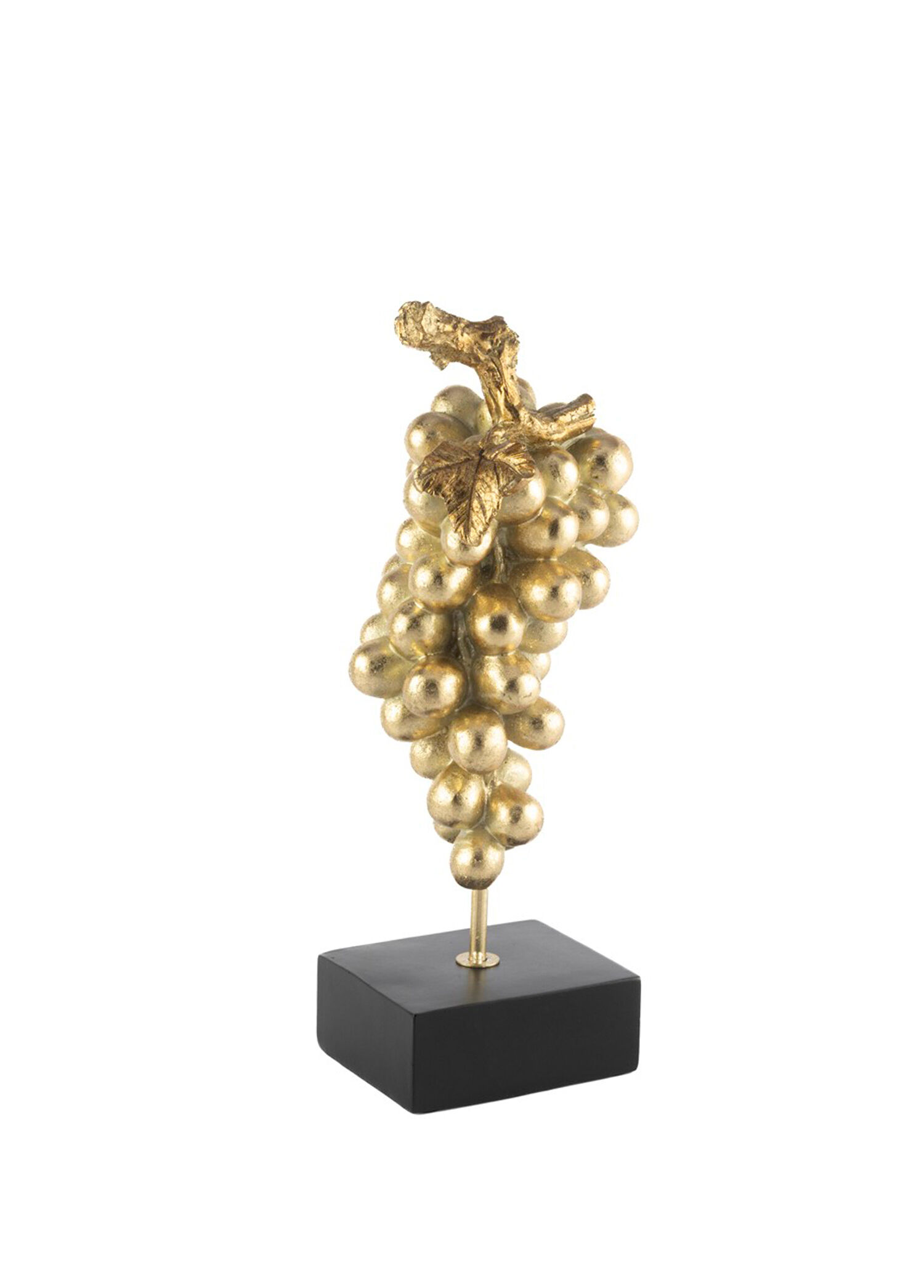 Gold Üzüm Resin Siyah Kaideli Dekoratif Obje