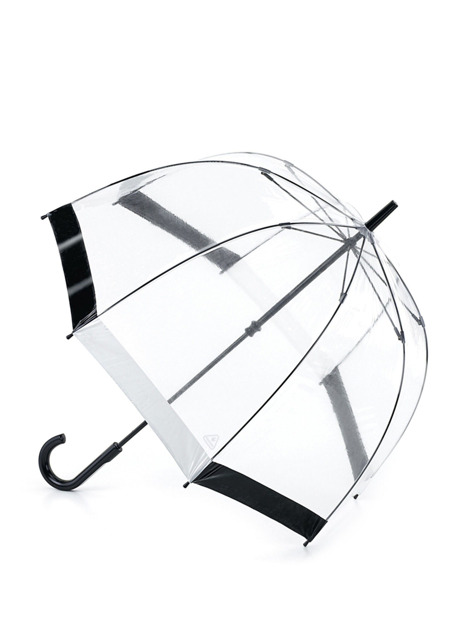 Birdcage® 1 Black White Şeffaf Kadın Şemsiye