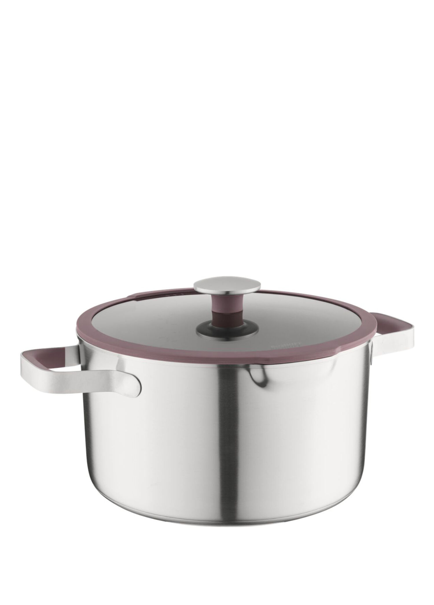 P Berghoff Home Elements Peppercorn Gri Celik Kapakli Tencere 26 Cm