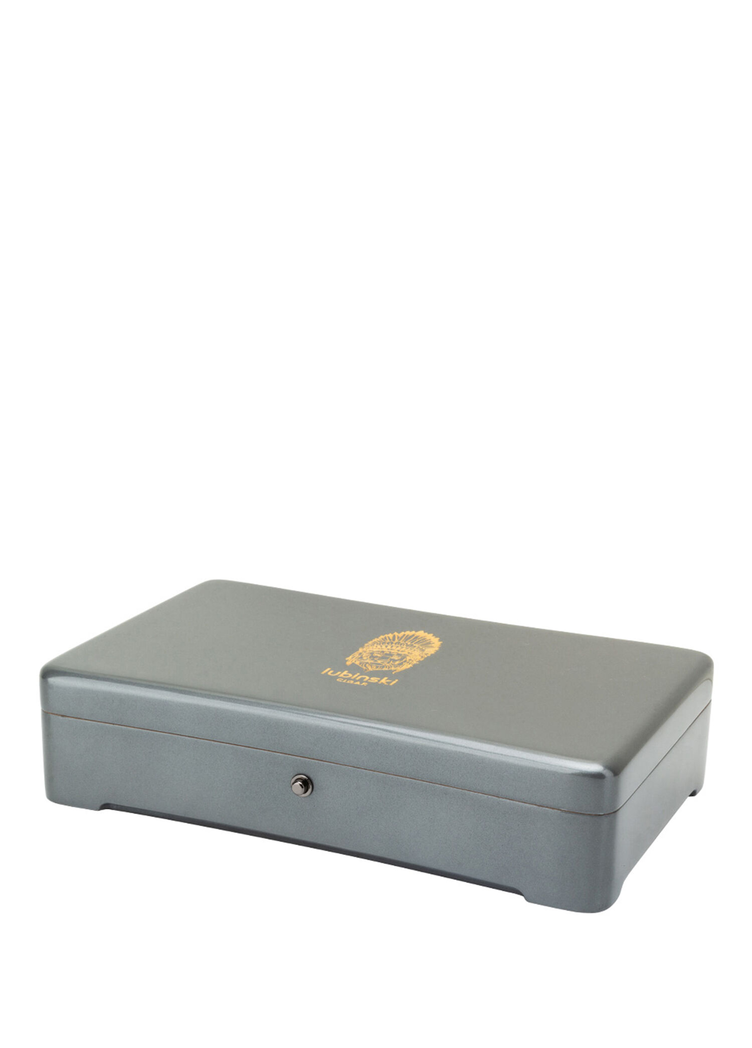 Humidor Lake Gri Slim Yeni Stil 12's Puro Kutusu