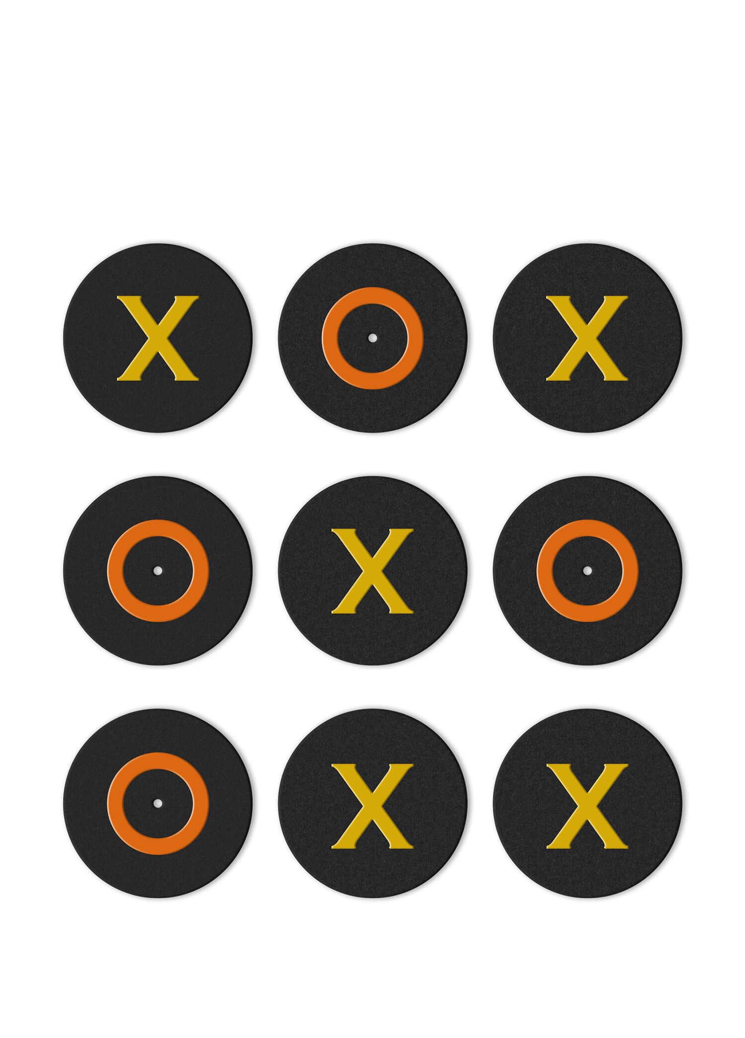 Tic Tac Toe Renkli Çekişme Oyunu