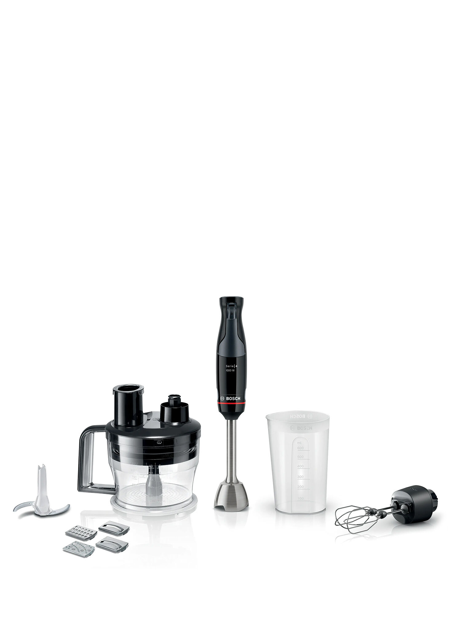 Serie 4 ErgoMaster Siyah Antrasit 1000 W El Blenderı MSM4B674