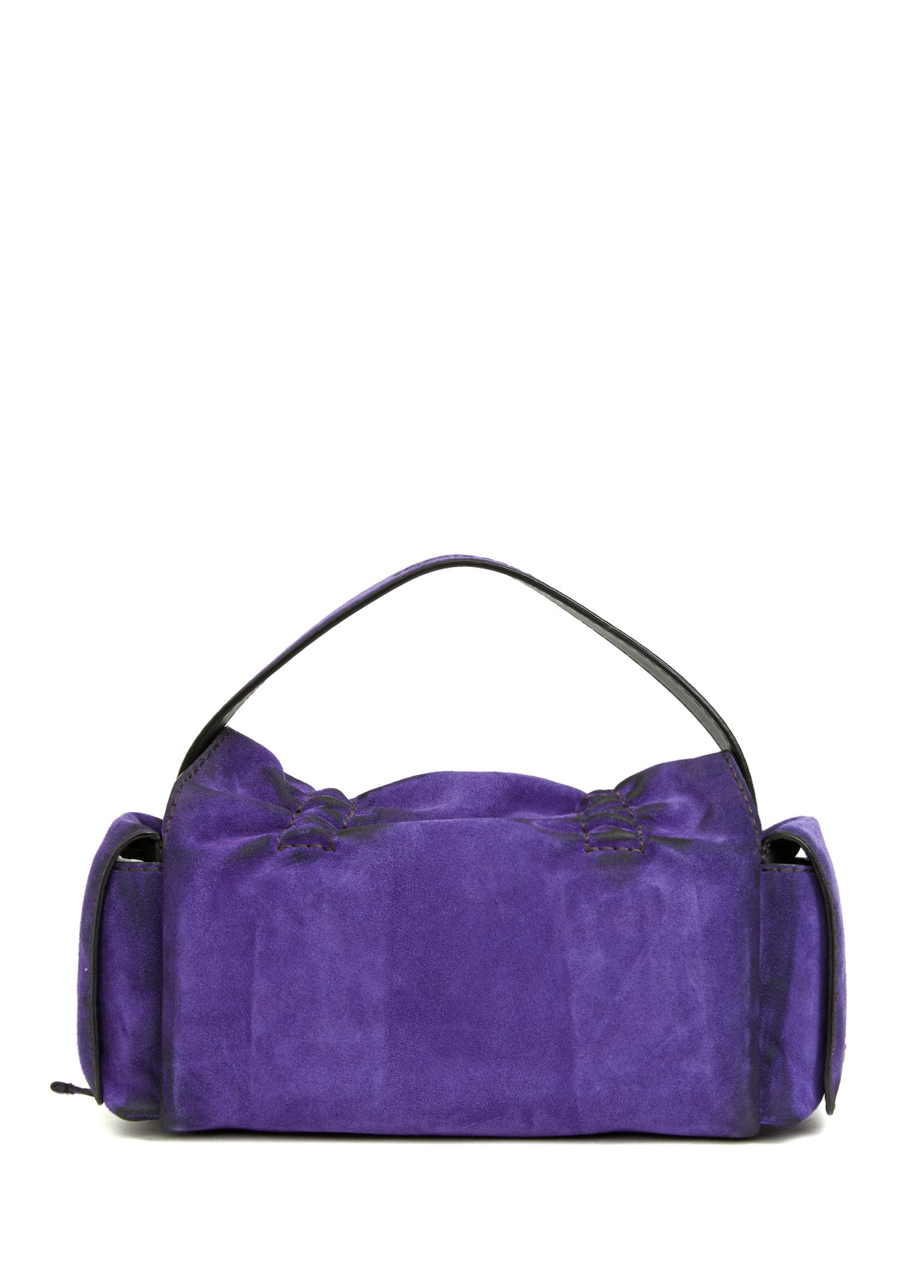 Acne Studios Mor Kadın Multipocket Mor Kadın Süet Çanta 1924492