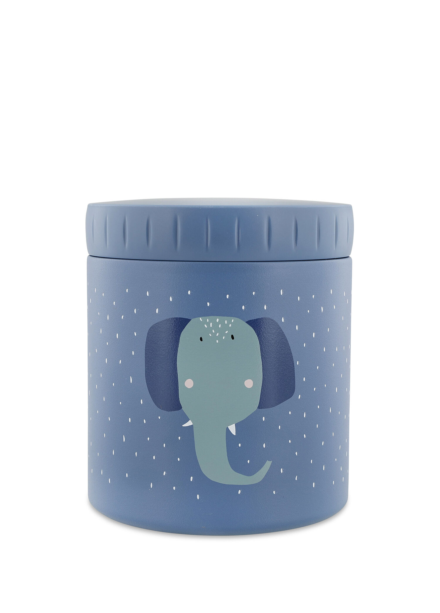 Mr Elephant Mavi 500 ml Çelik Beslenme Çantası