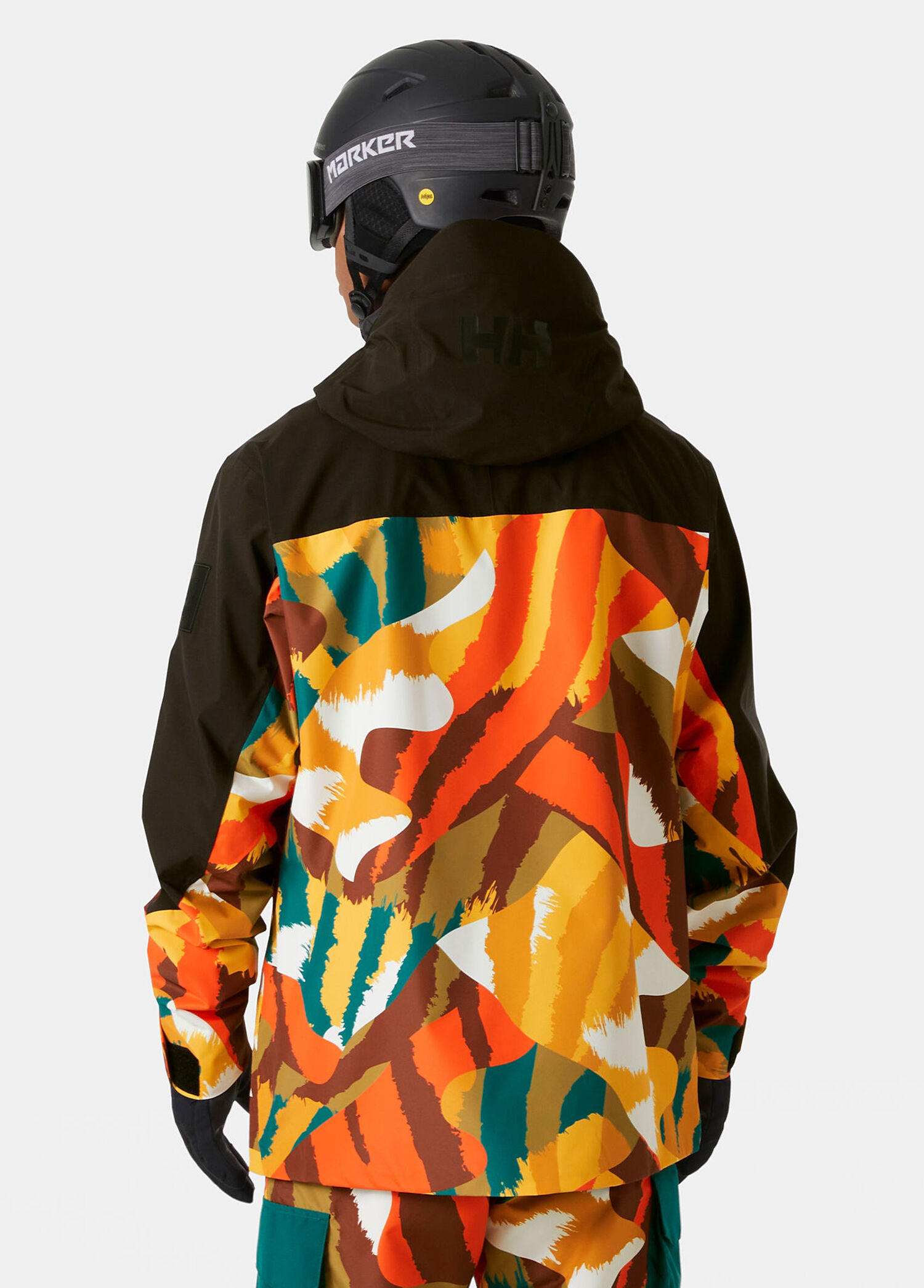 Helly Hansen Iron Oxide Erkek Ullr D Shell Graphic Kapüşonlu Su