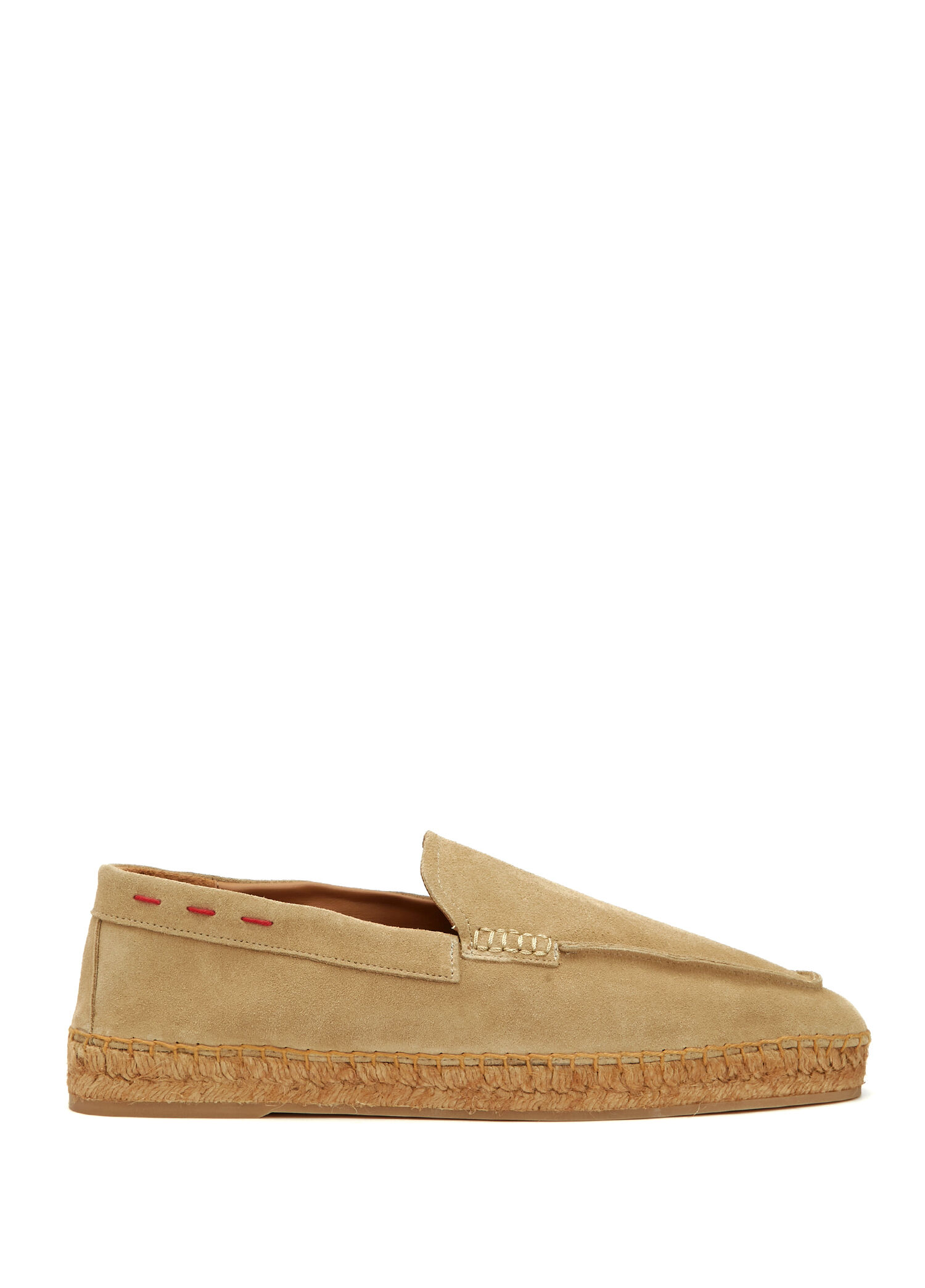 Bej Erkek Süet Espadril