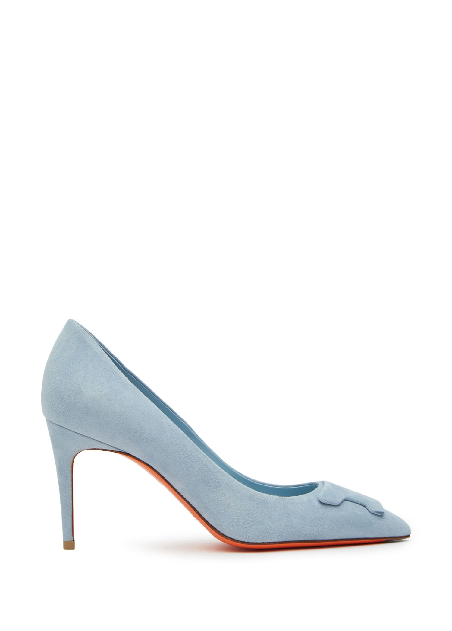 Mavi Süet Stiletto