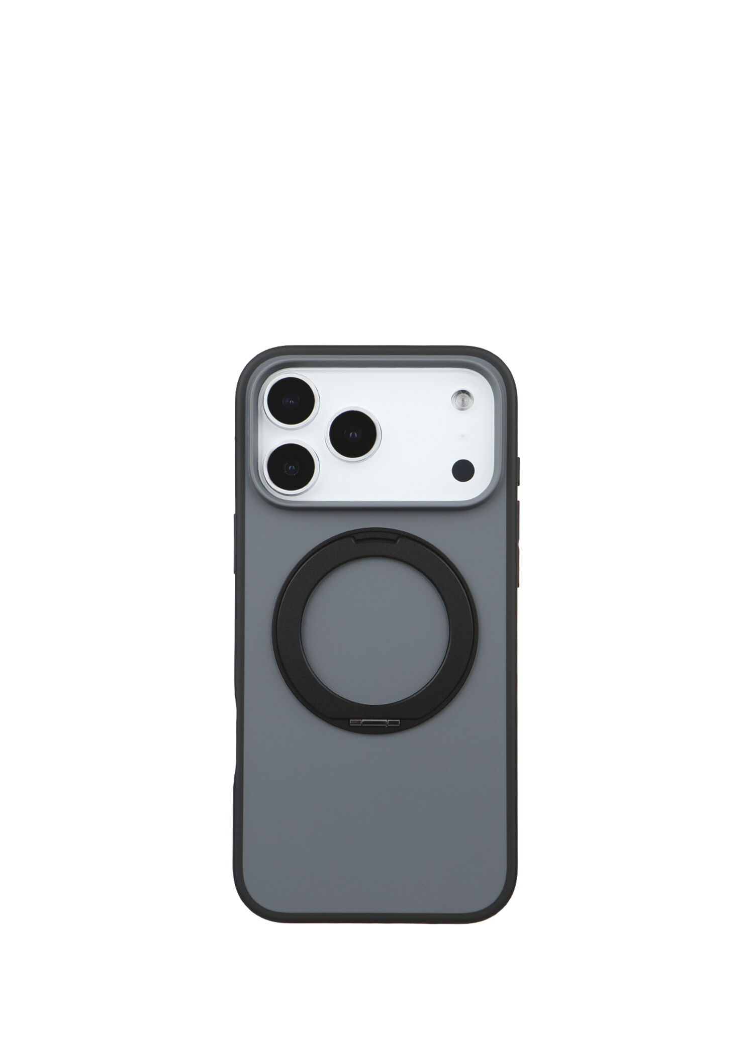 iPhone 17 Pro Füme Magsafe Uyumlu Standlı Telefon Kılıfı