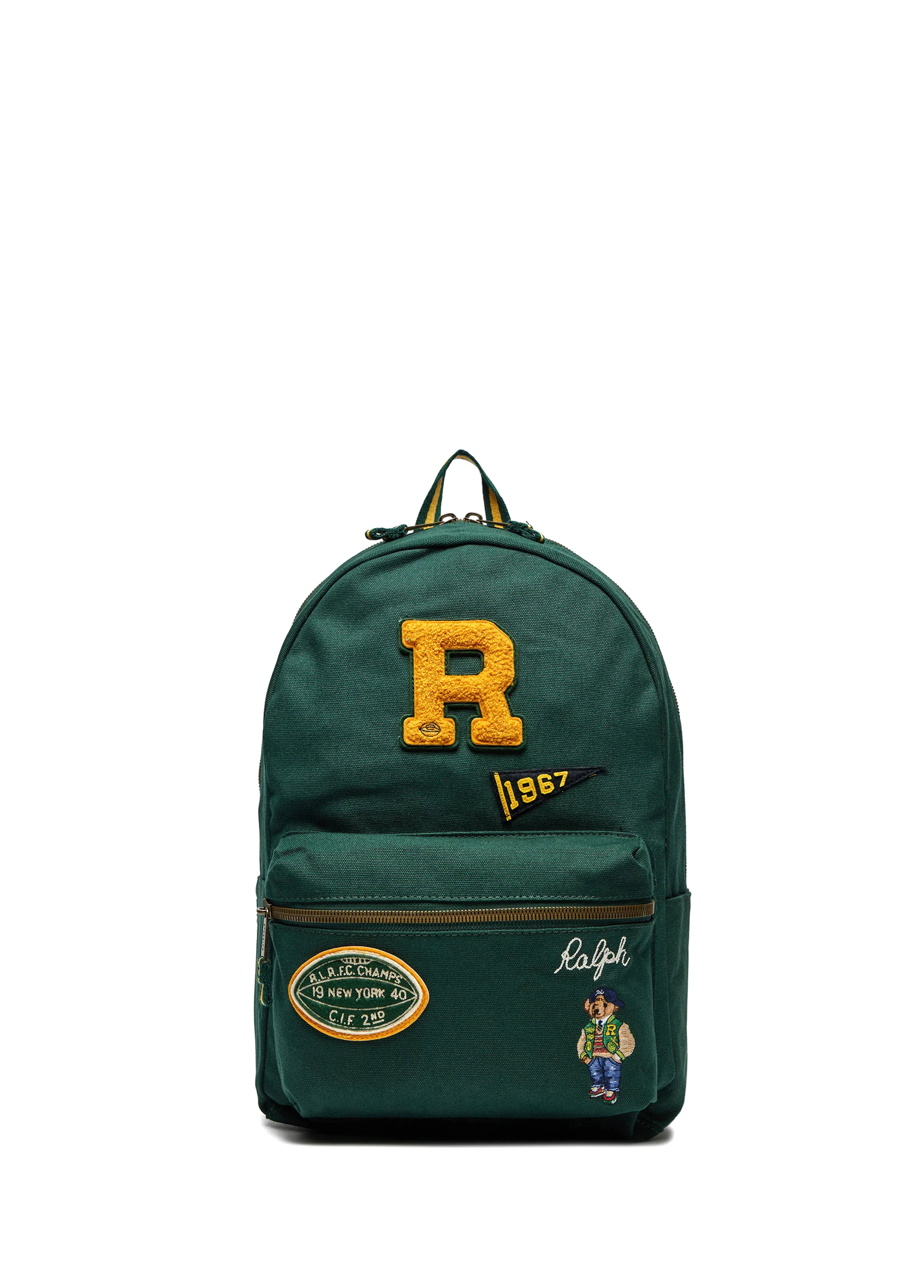 Polo Ralph Lauren Green Logo Kids Backpack