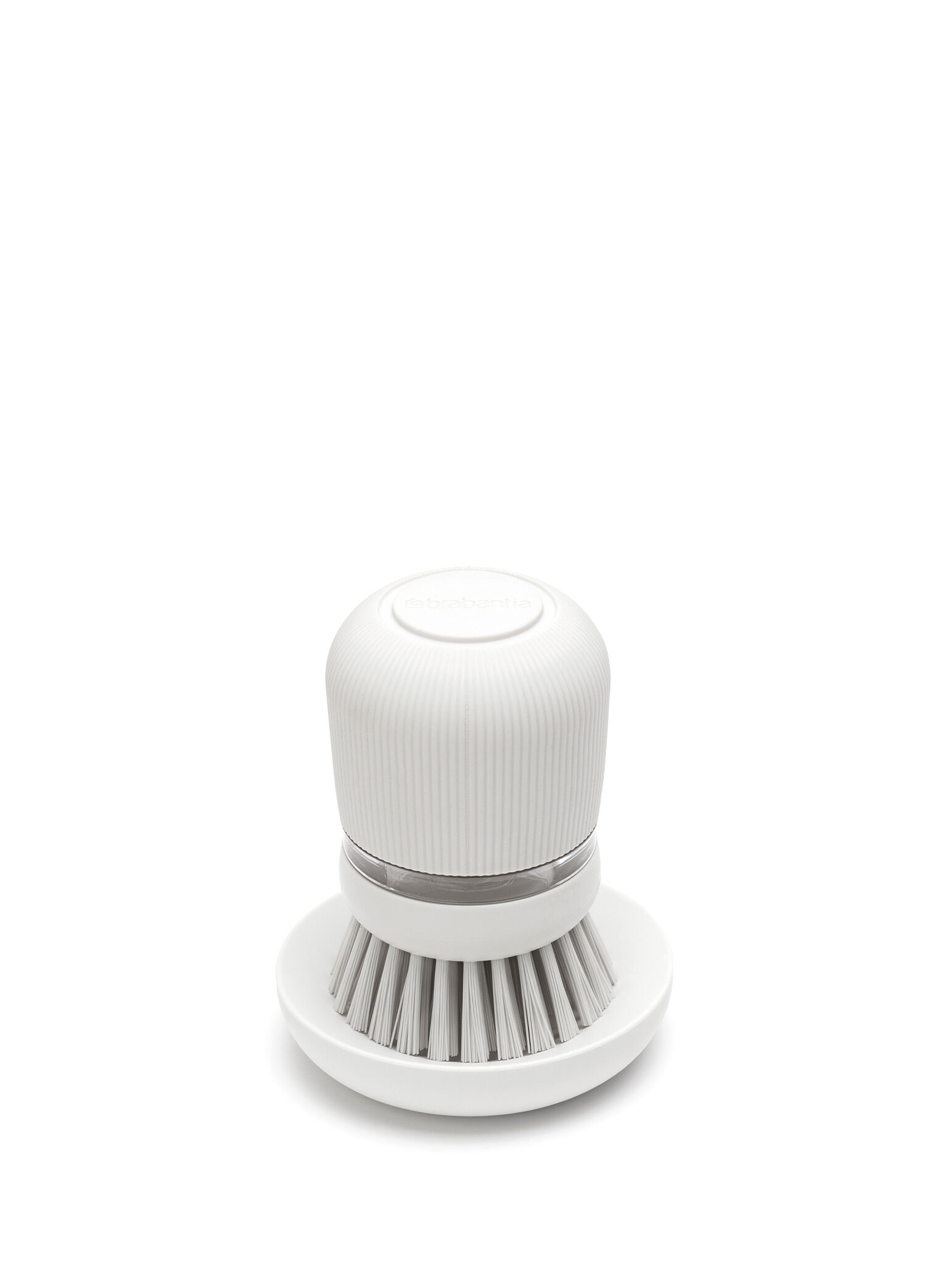 Light Grey Sabun Hazneli̇ Bulaşık Fırçası