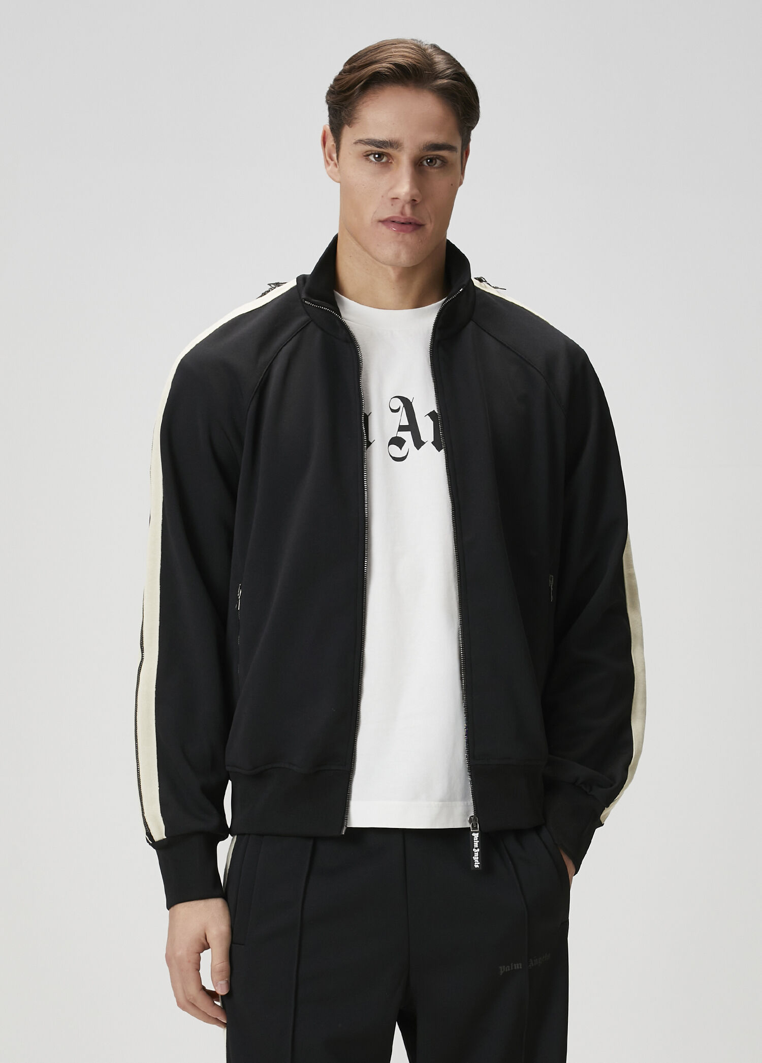 Performance Siyah Fermuar Detaylı Sweatshirt