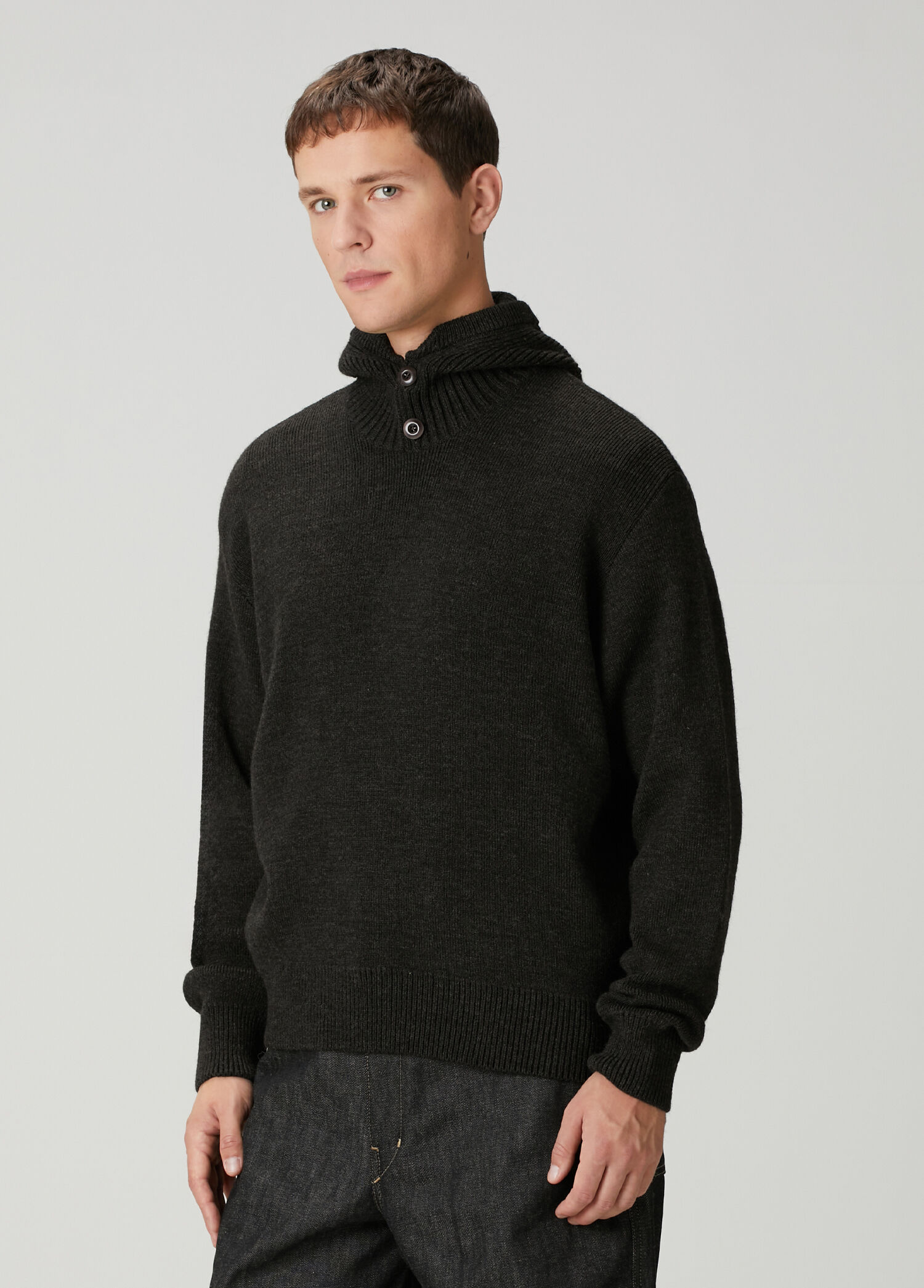Lemaire - Brown Hooded Sweater
