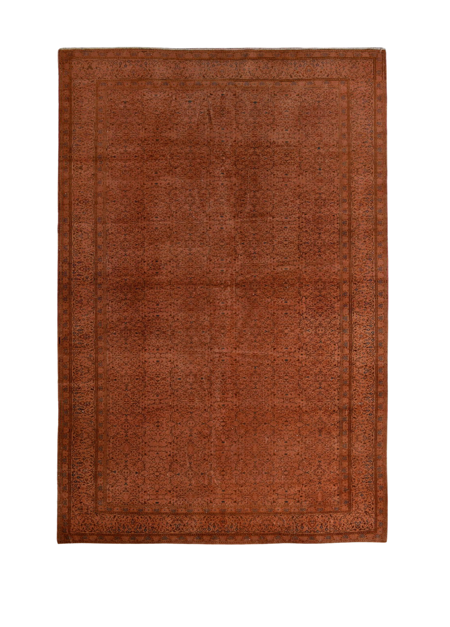 Sarvian Vintage El Dokuma Yün Halı 287 x 197 cm