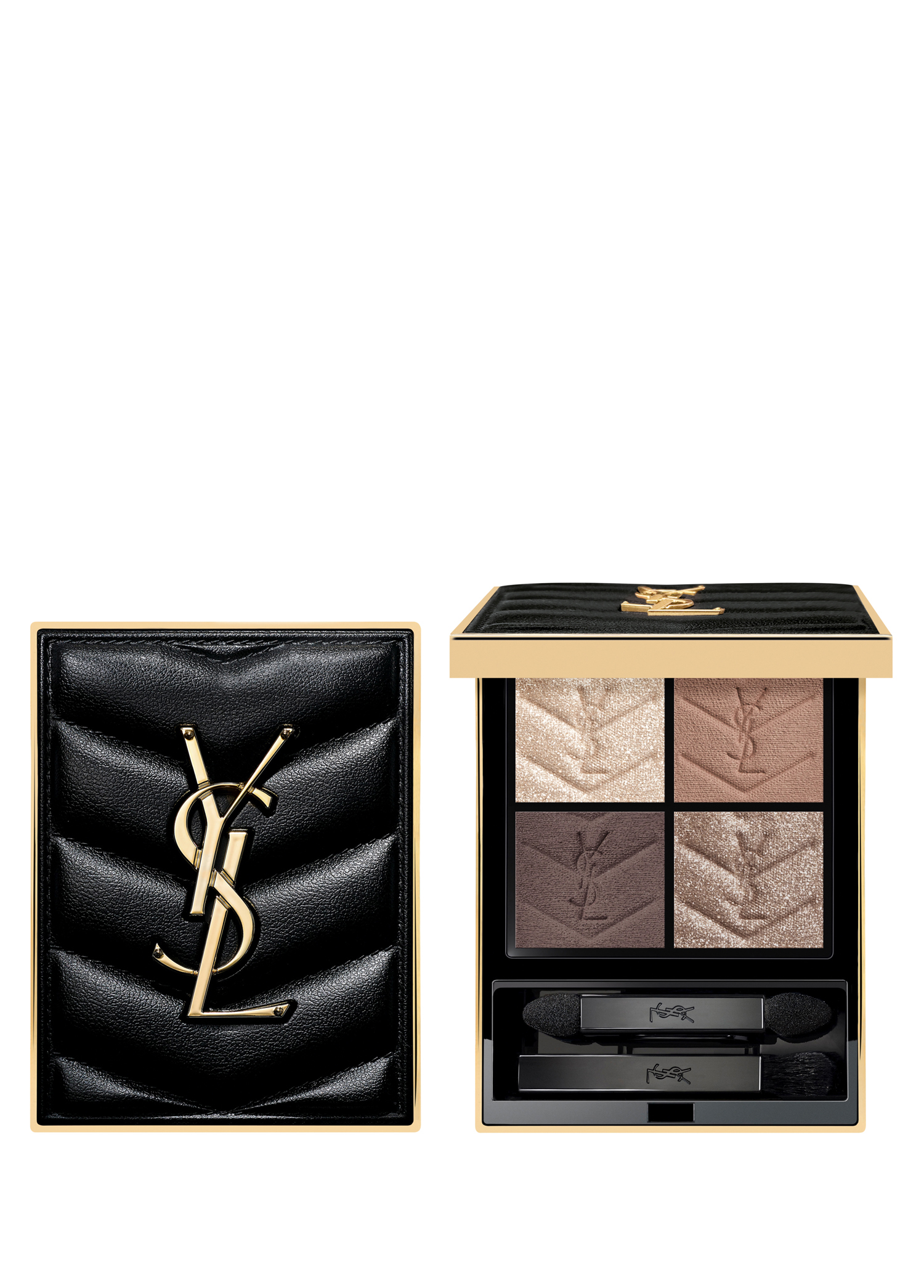 Yves Saint Laurent - Couture Mini Clutch 720 Göz Farı - Taba-Mor