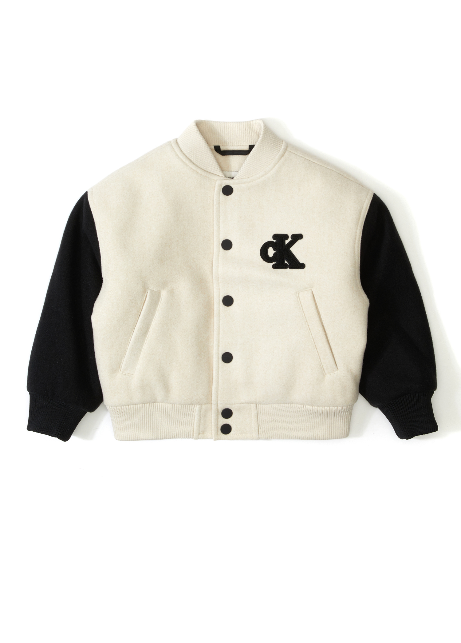 Varsity Bej Erkek Çocuk Bomber Mont