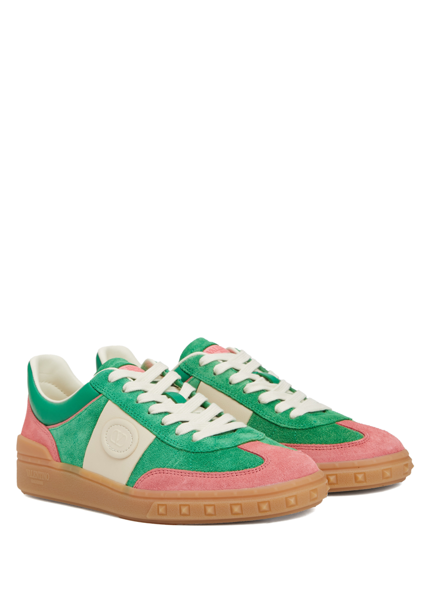 Valentino Garavani - Upvillage Crosta Yeşil Pembe Kadın Deri