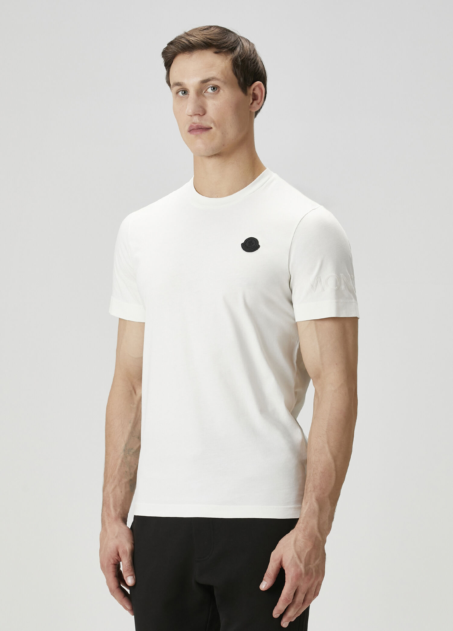 Moncler Beyaz Erkek Beyaz T-shirt 1775659 | Beymen