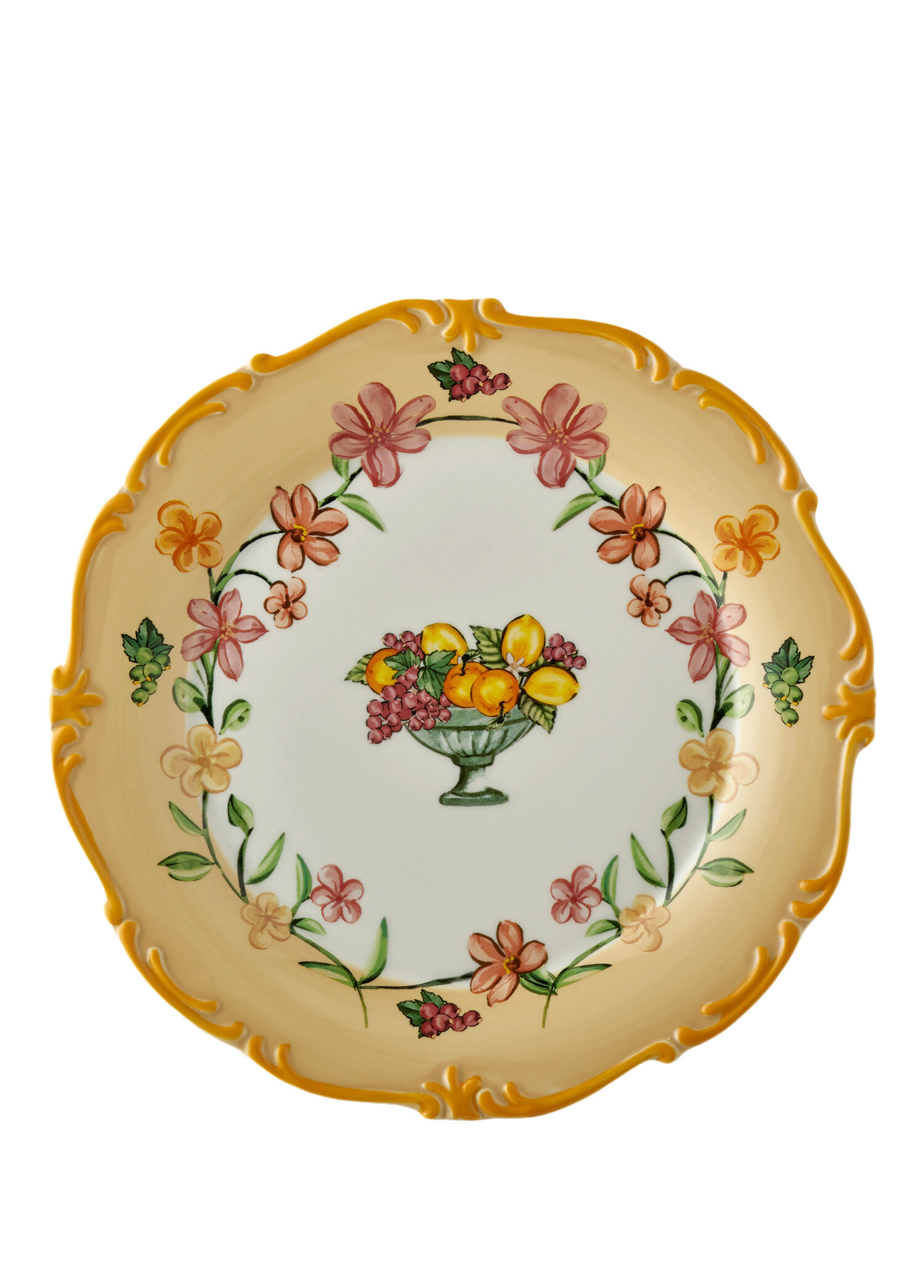 Il Sogno Turuncu Porselen Yemek Tabağı 26 cm