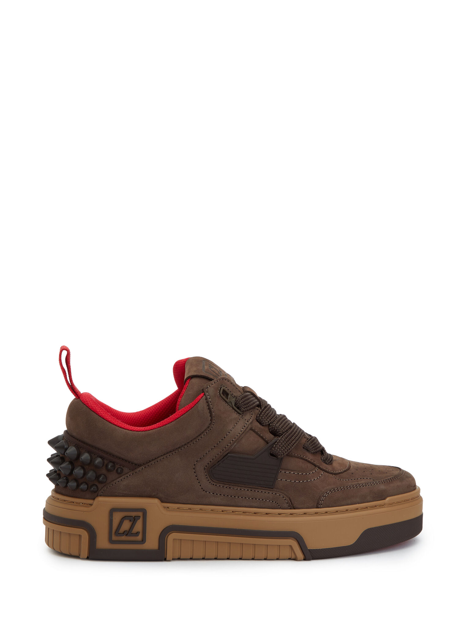 Astroloubi Kahverengi Erkek Deri Sneaker