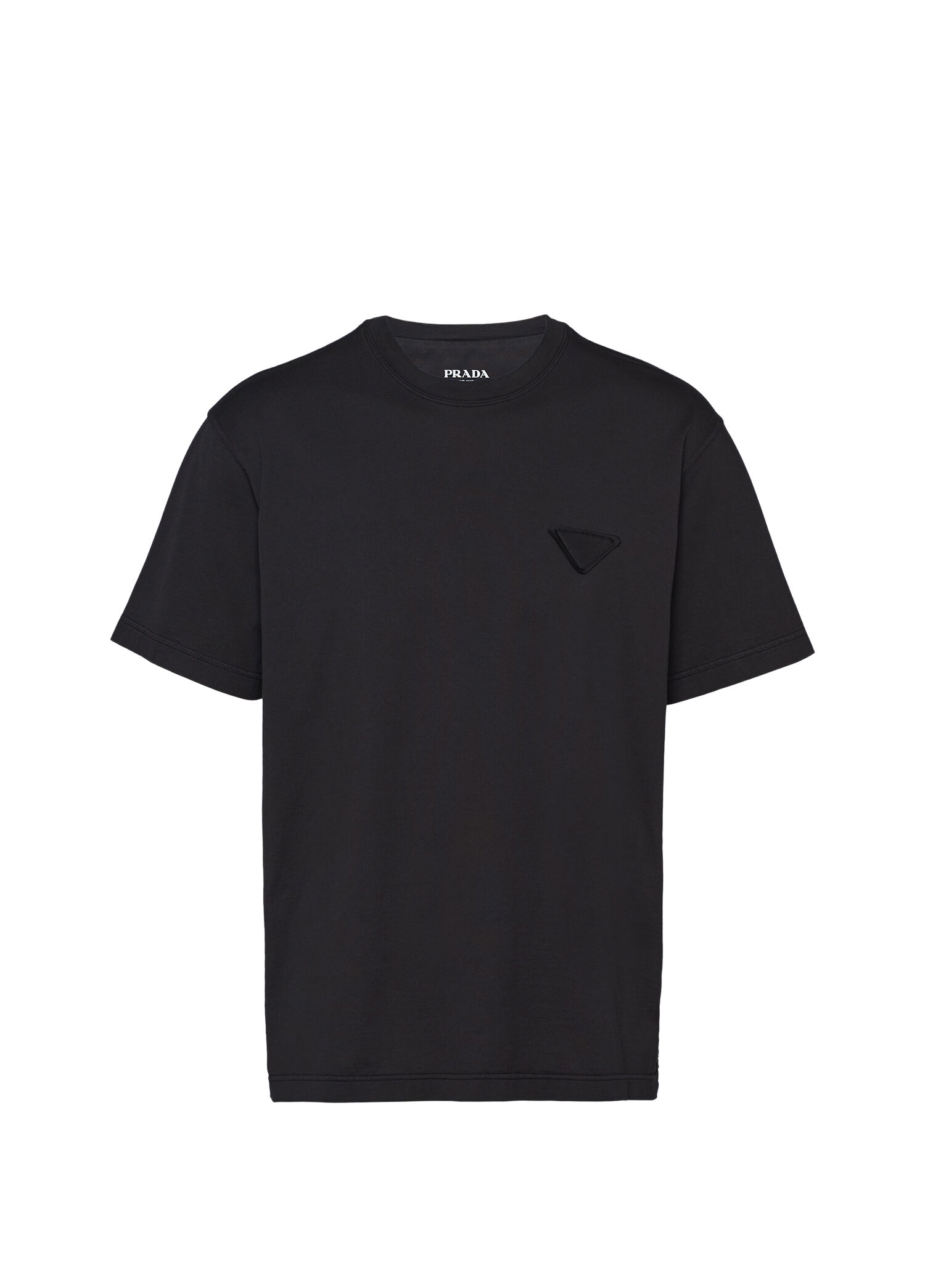 Black Prada Black Men Cotton T-Shirt 1375262 | Beymen