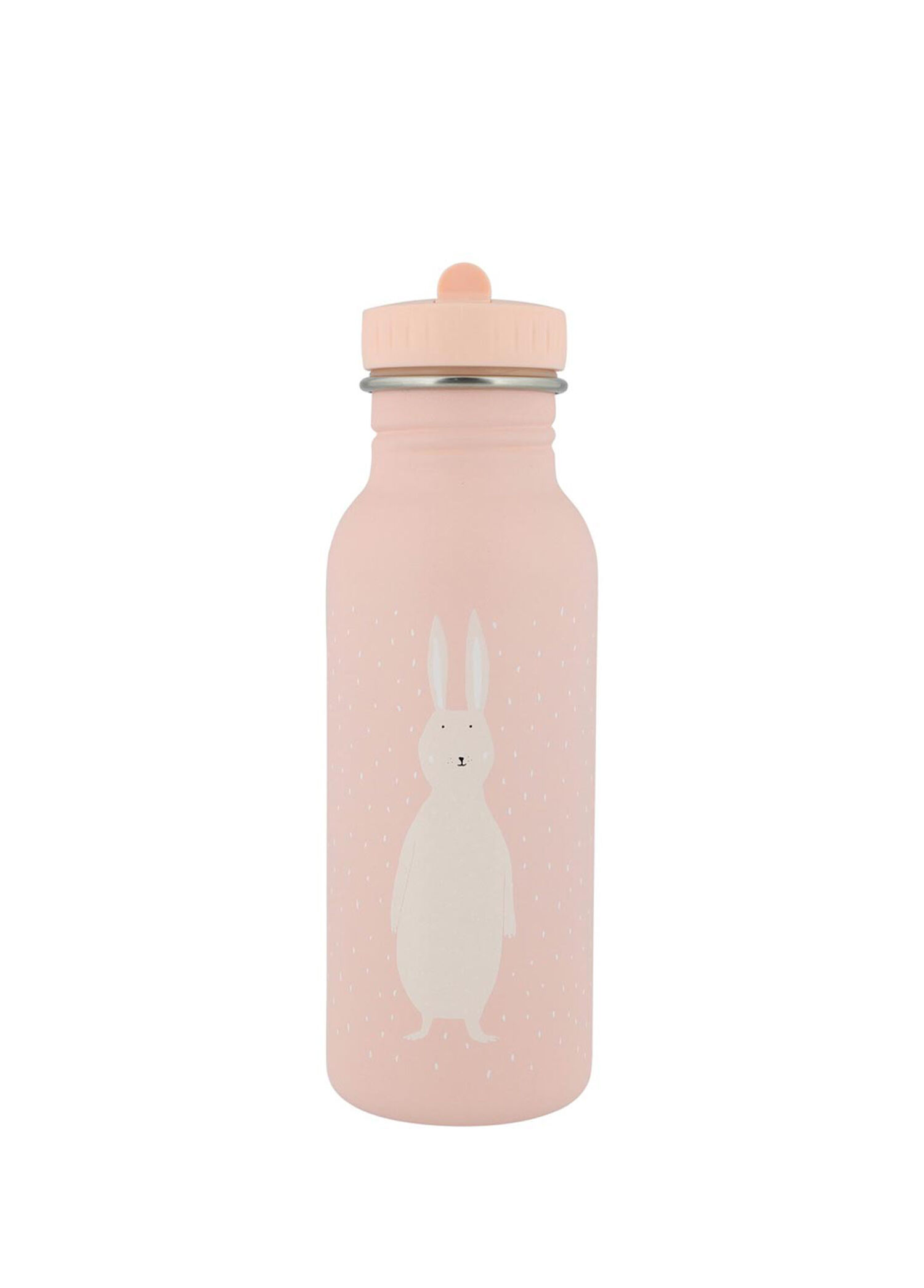Mrs. Rabbit Pembe Çelik Çocuk Suluk Matara 500 ml